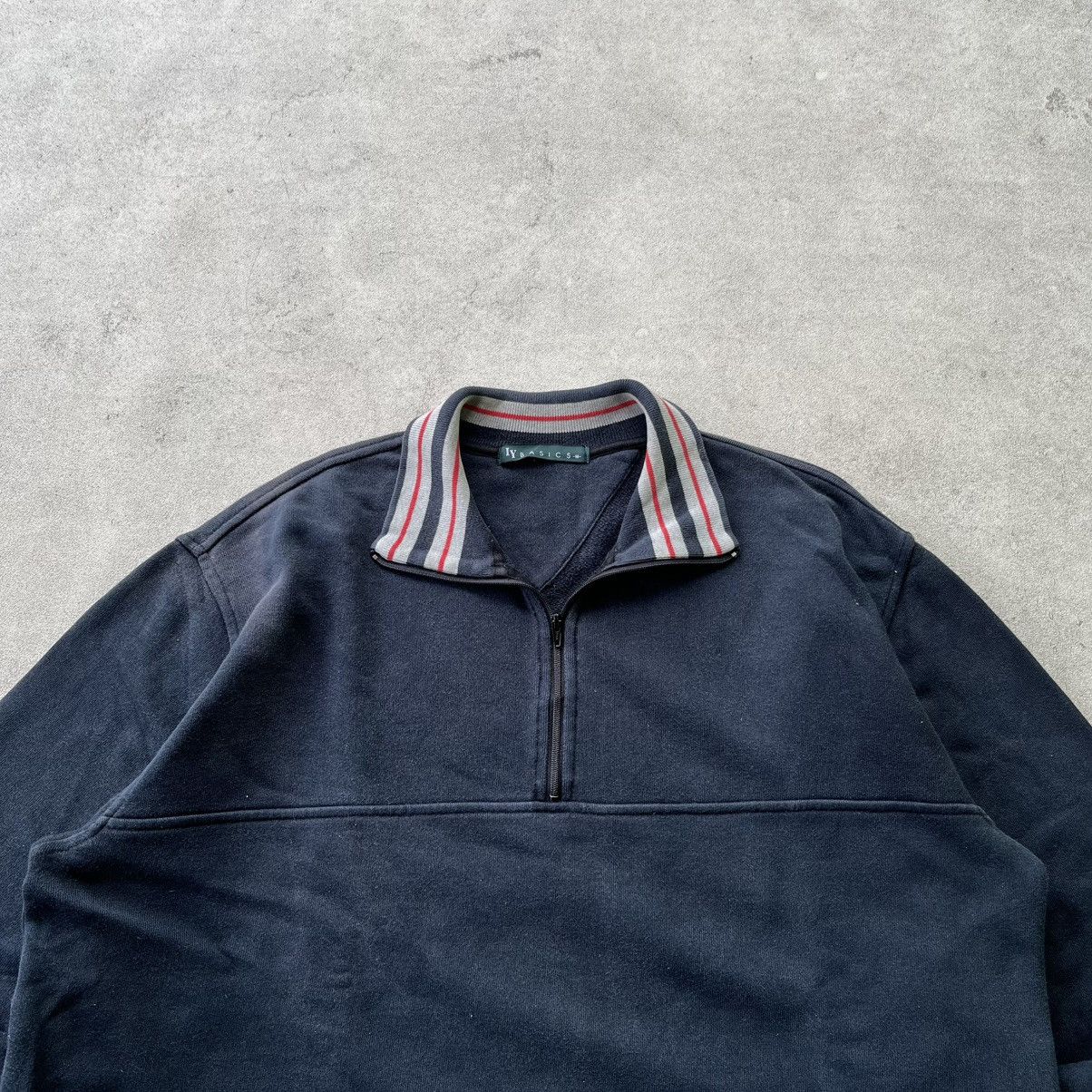 Japanese Brand IY Basics By Isseymiyake Halfzip Sweatshirt Size US L / EU 52-54 / 3 - 2 Thumbnail