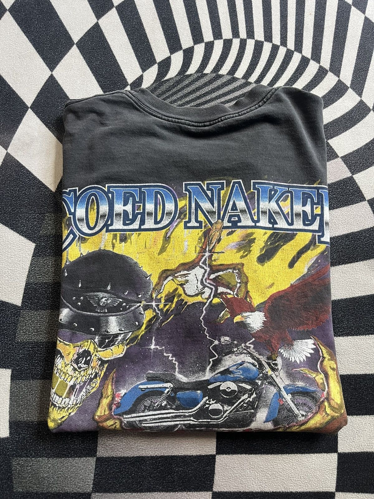 Vintage Vintage COED NAKED Motorcycling Loud and Proud 90’s Tshirt Size US L / EU 52-54 / 3 - 1 Thumbnail