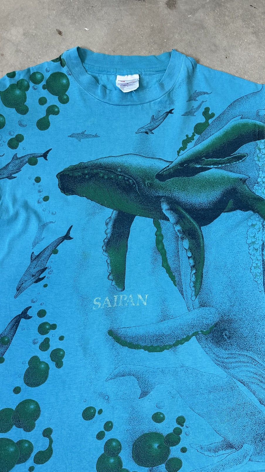 Vintage VINTAGS SAIPAN HABITAT ALL OVER PRINT TEE Size US M / EU 48-50 / 2 - 2 Thumbnail