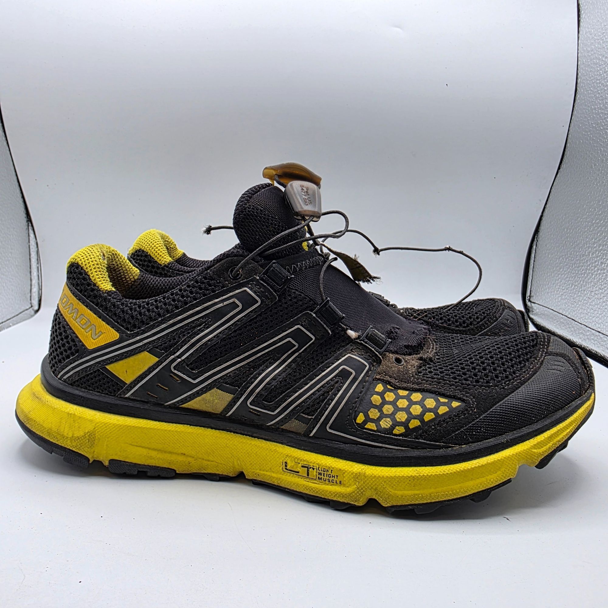 Salomon Salomon XR Mission Mens Size 7.5 Black Yellow Athletic Shoes Size US 7.5 / EU 40-41 - 12 Thumbnail