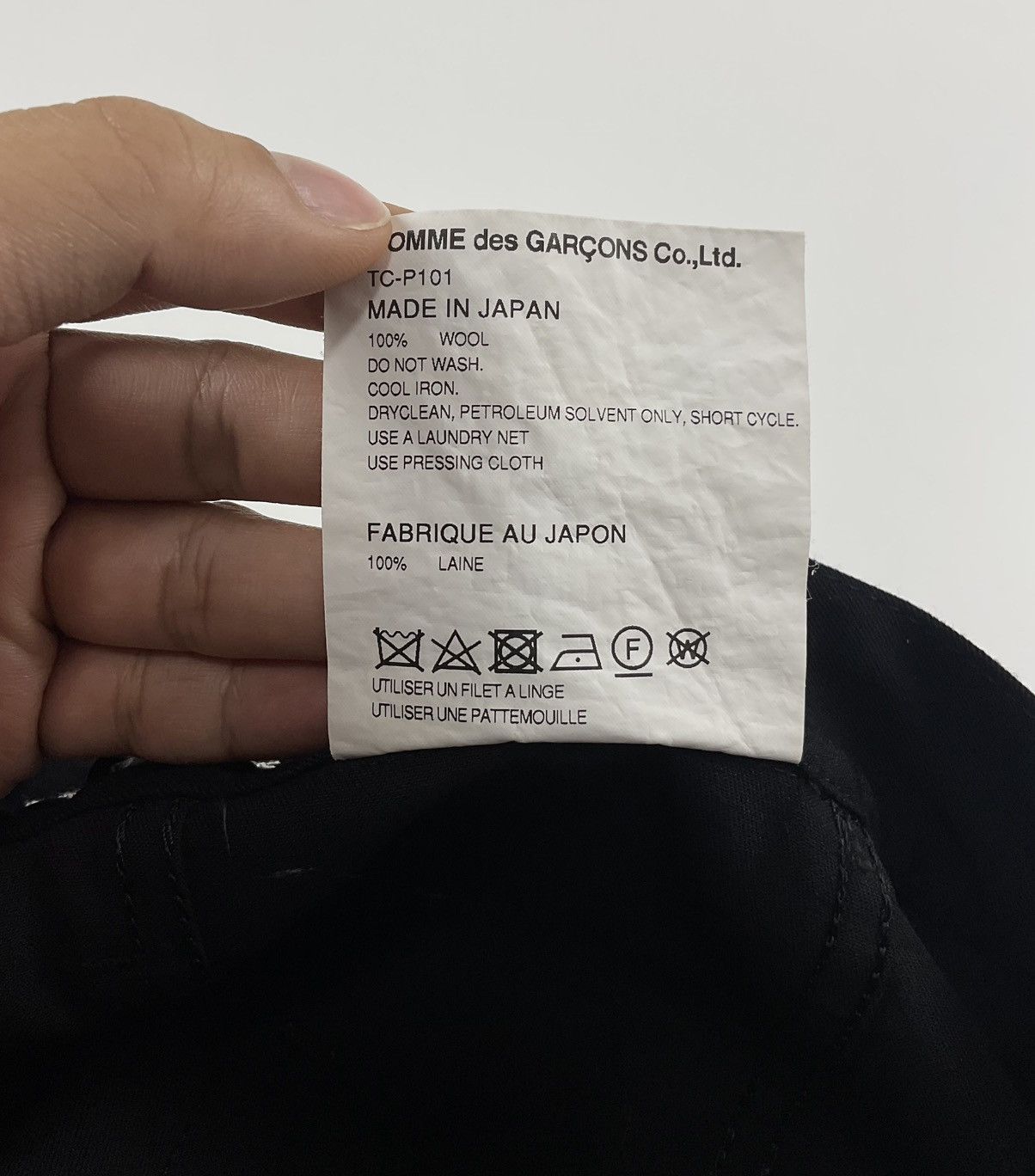 Comme des Garcons Comme des Garcons Tricot A/W'19 Wool Sarouel Pants Size 28" / US 6 / IT 42 - 14 Thumbnail