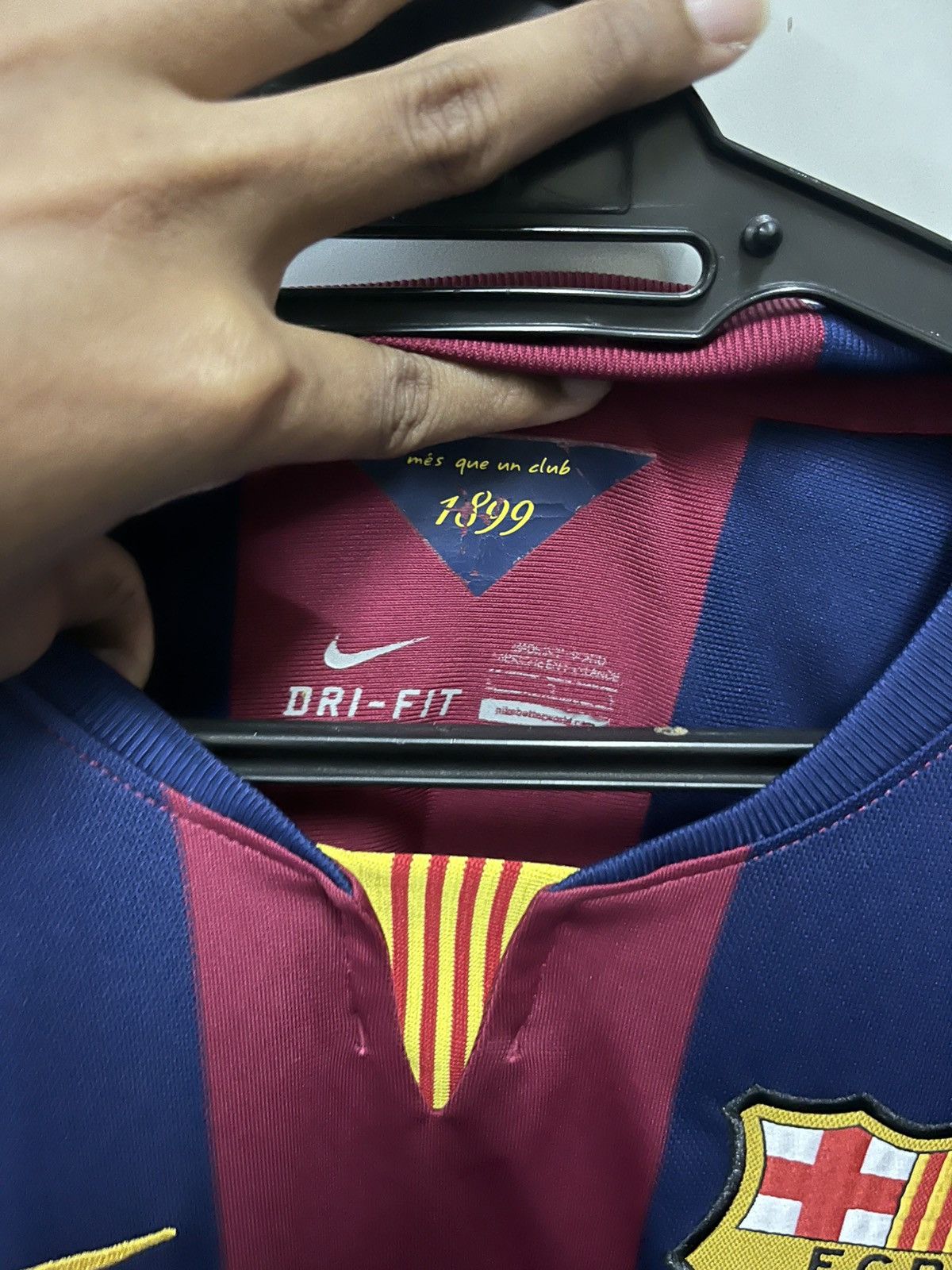 Nike BARCALONA 2014/15 HOME | NEYMAR 11 Size US L / EU 52-54 / 3 - 3 Thumbnail