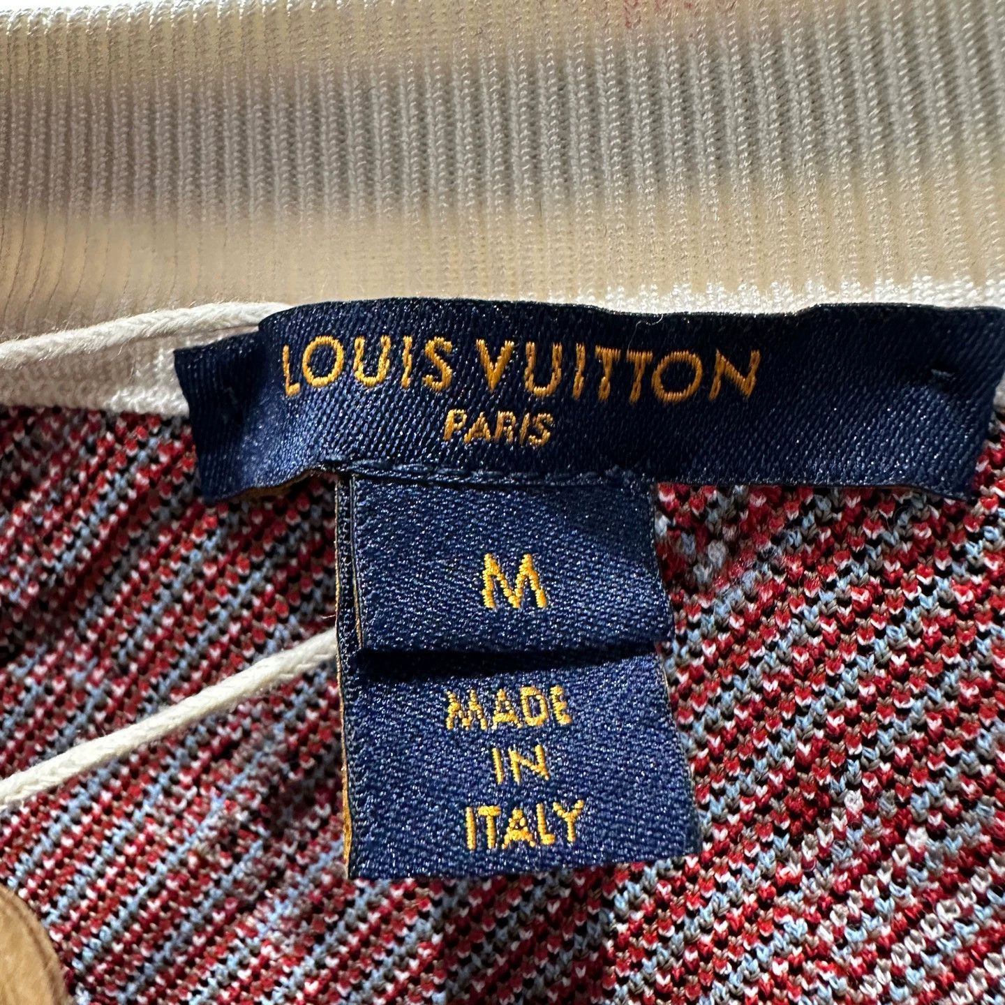 Louis Vuitton Louis Vuitton mar33 heart logo colorblocked knit LS M Size M / US 6-8 / IT 42-44 - 3 Thumbnail