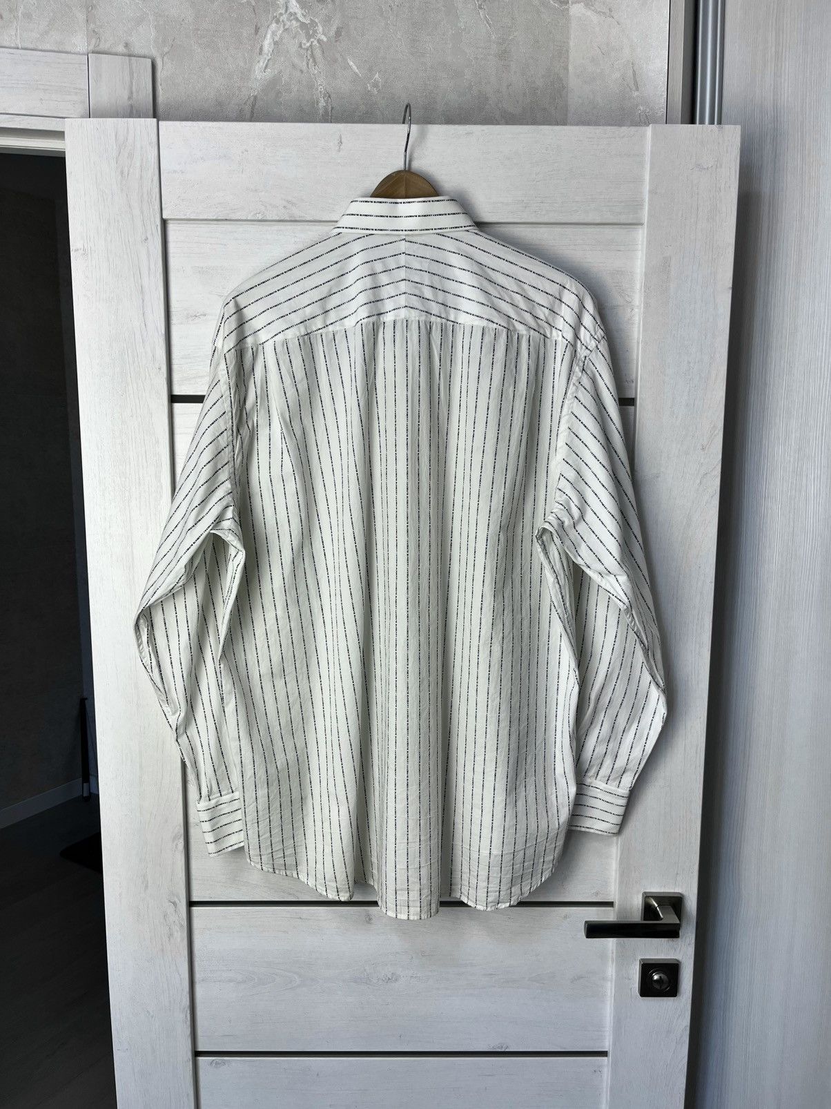 Burberry Vintage Burberry Monogram Shirt Button Ups Nova Check Rare Size US XL / EU 56 / 4 - 15 Thumbnail