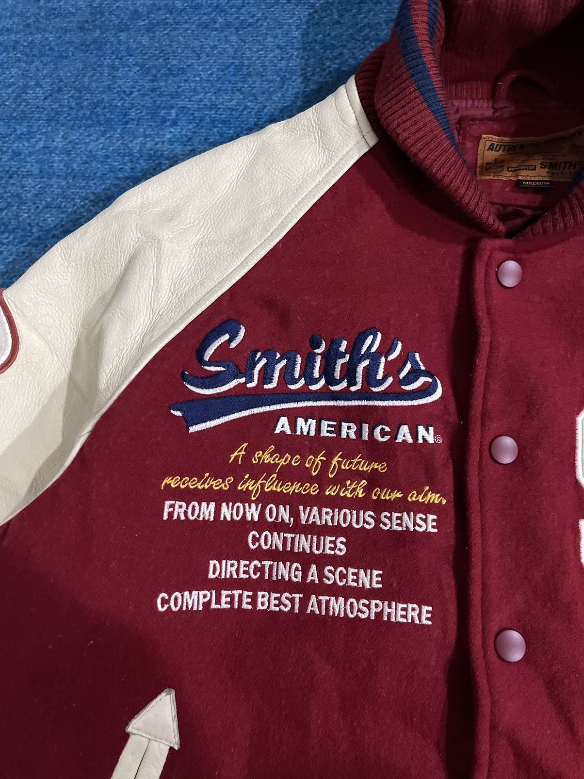 Other SMITHS AMERICAN VARSITY JACKET Size US M / EU 48-50 / 2 - 7 Thumbnail