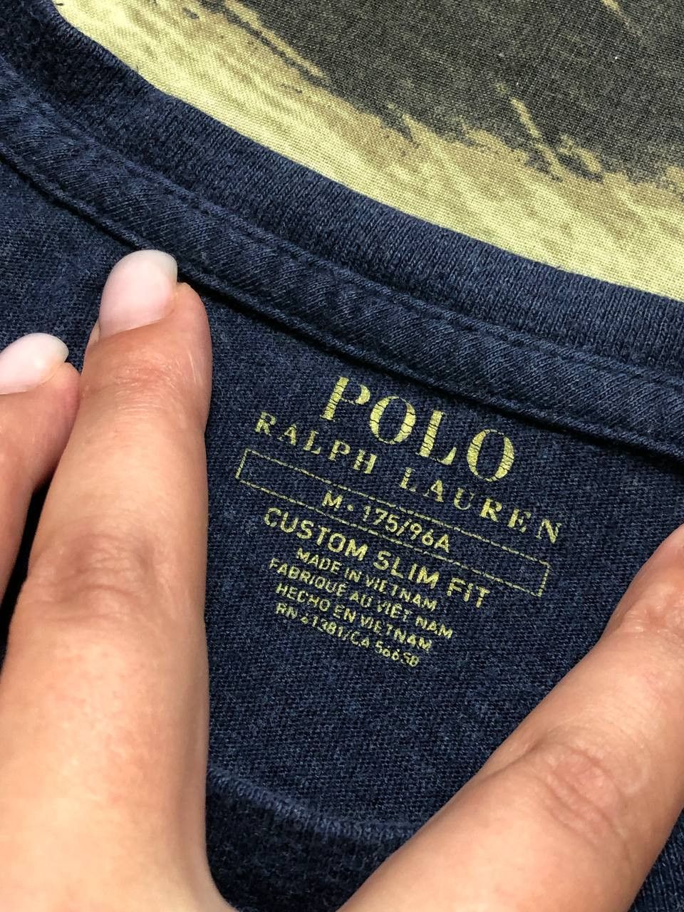 Polo Ralph Lauren Polo Ralph Lauren Custom Slim Short Sleeve T-Shirt Size M Size US M / EU 48-50 / 2 - 2 Thumbnail