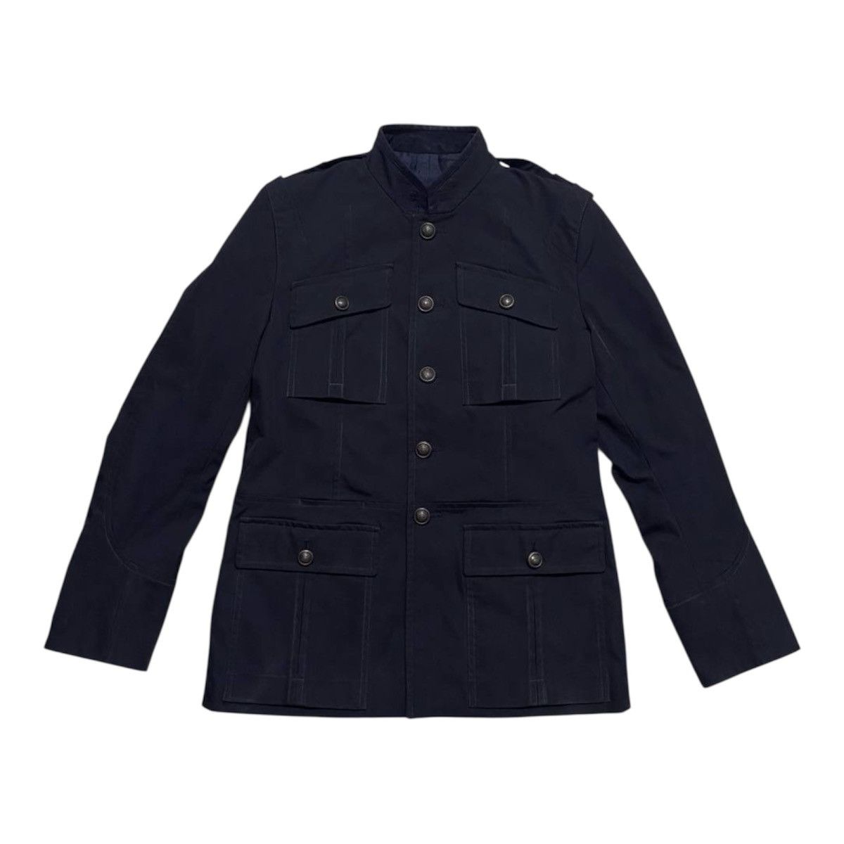Gucci Gucci AW’08 2008 Polyester 4 Pocket Blazer Coat Jacket Khaki Size US S / EU 44-46 / 1 - 2 Thumbnail