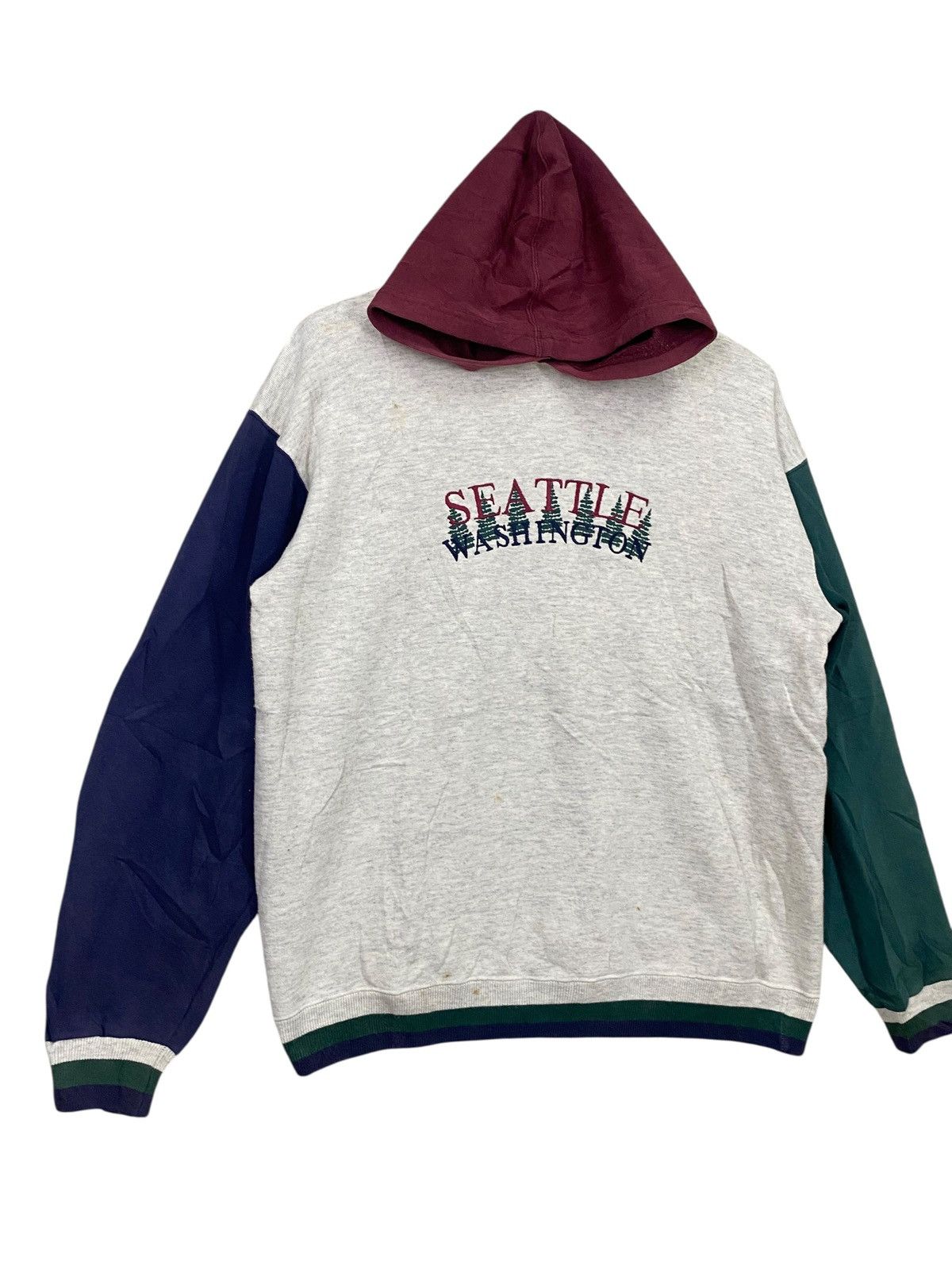Disney Vintage disney hoodie seatte washington multi colour Size US L / EU 52-54 / 3 - 3 Thumbnail