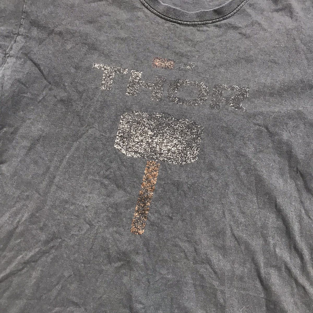 Vintage Vintage 90s Sun Faded Graphic Tee Grunge Skate Dark Boxy L Size US L / EU 52-54 / 3 - 4 Thumbnail