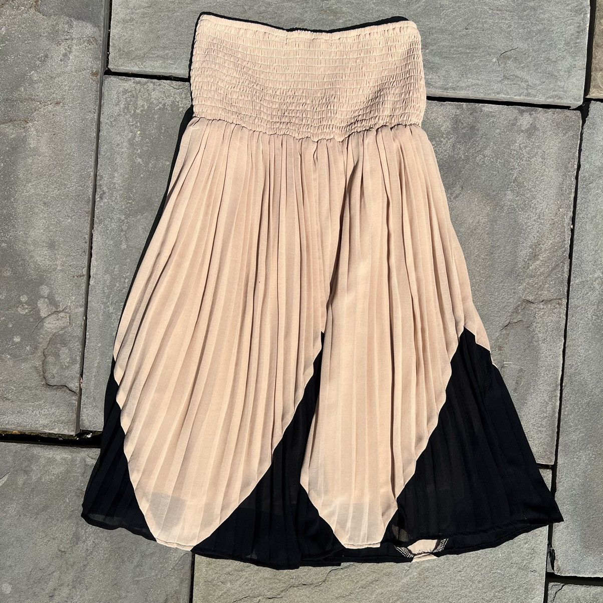 Other Tan and Black Tube Dress Size S / US 4 / IT 40 - 2 Thumbnail