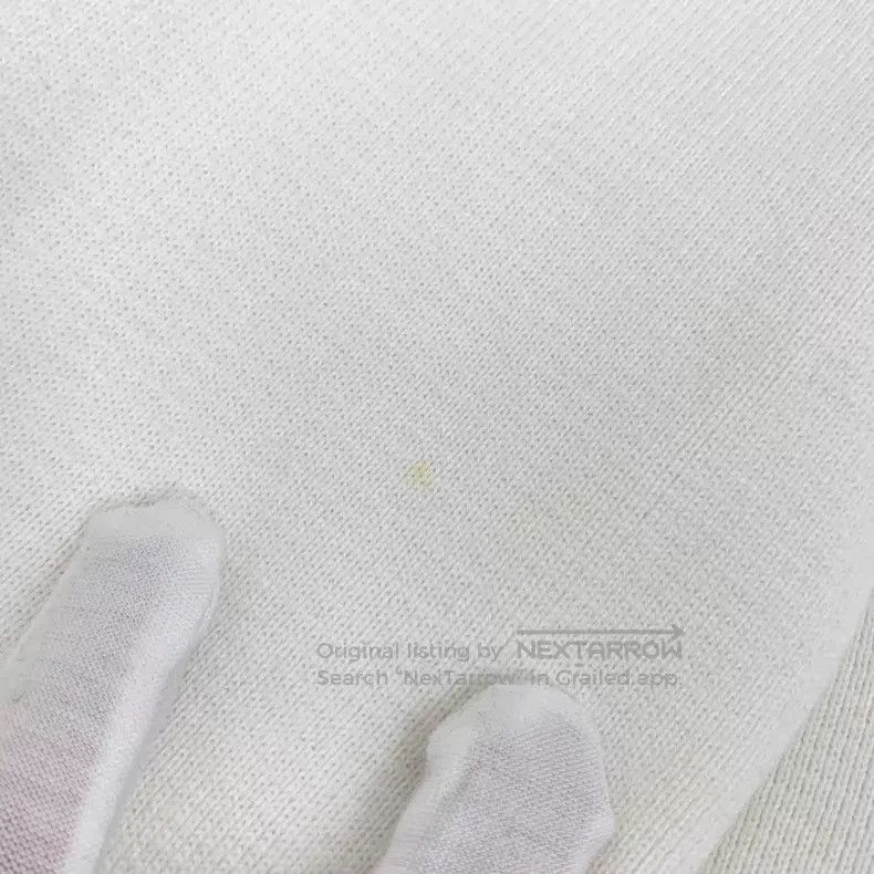 Thom Browne Thom Browne White Classic Four Bar Cotton Round Neck Long Size US XXS / EU 40 - 9 Thumbnail