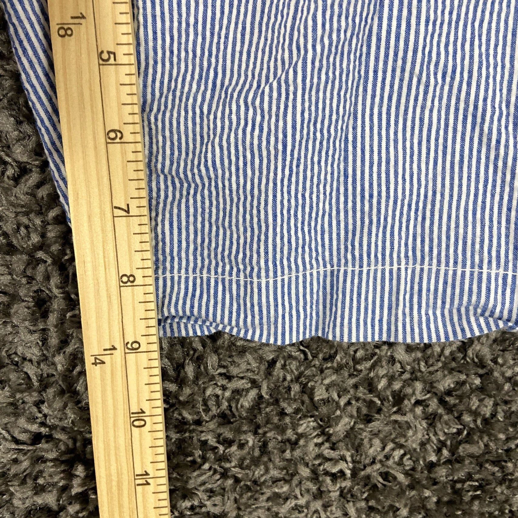 Banana Republic Banana Republic Aiden Club Short Blue Striped Shorts Men’s 34 Size US 34 / EU 50 - 6 Thumbnail