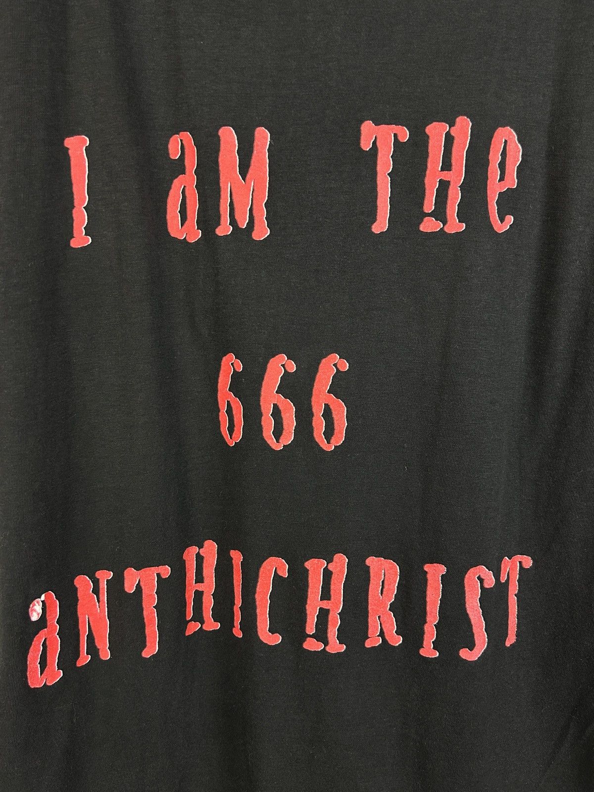 Band Tees 90s Vintage Deicide Death Metal I Am The 666 Antichrist Tee Size US S / EU 44-46 / 1 - 6 Thumbnail