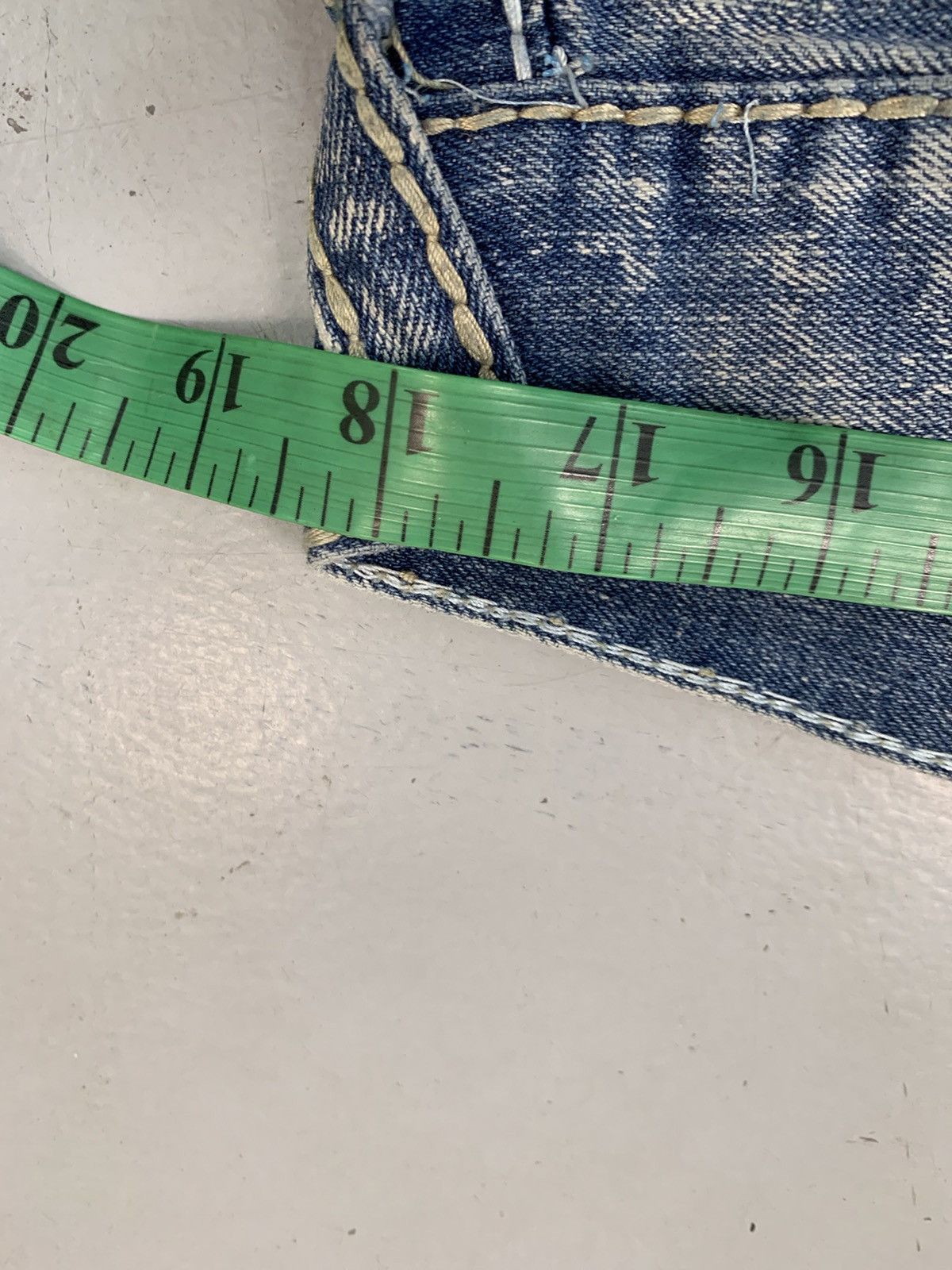True Religion Vintage true religion thread embroidered straight denim Size US 36 / EU 52 - 12 Thumbnail