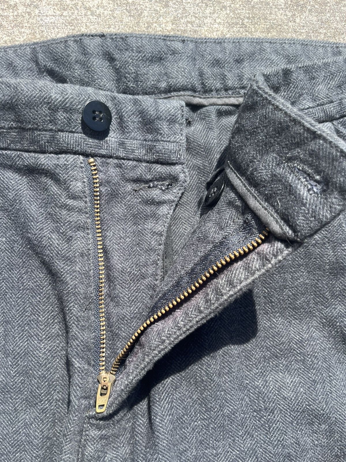 Givenchy Givenchy Cotton Dark Grey Pants Size US 33 - 4 Thumbnail