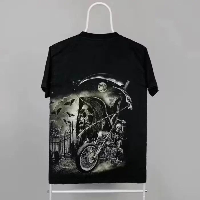 Vintage Vintage 90s T Shirt Skull Rock Skeleton Logo Size S Size US S / EU 44-46 / 1 - 5 Thumbnail