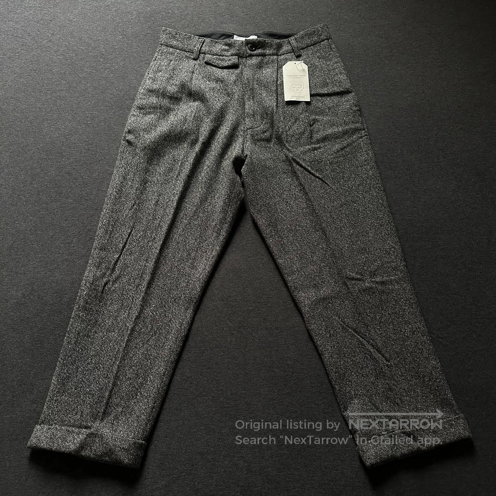 Kaihara Denim THOROUGHLY DENIM ITTEN Cropped Snow Jeans. Size US 26 / EU 42 - 1 Thumbnail