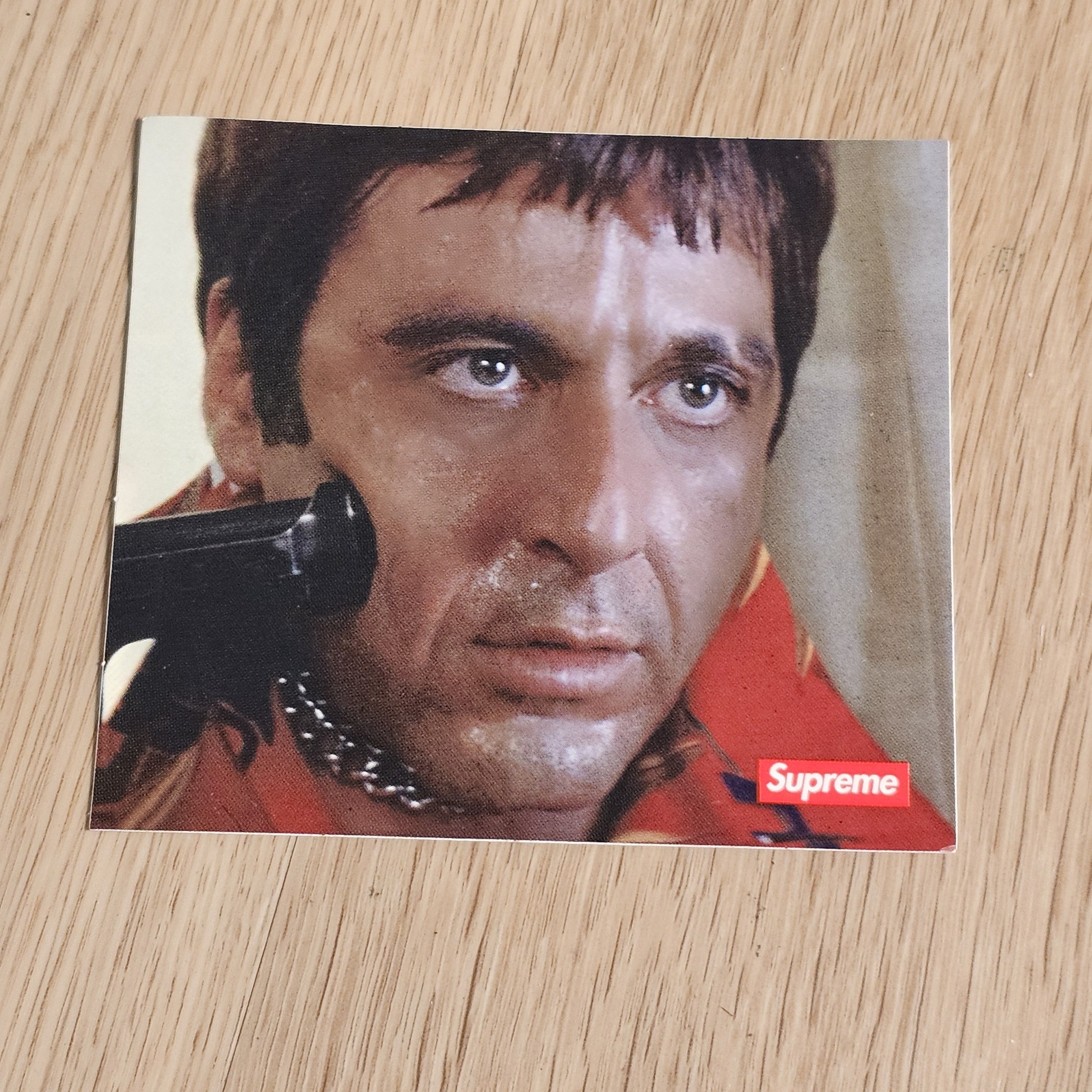 Scarface store supreme sticker