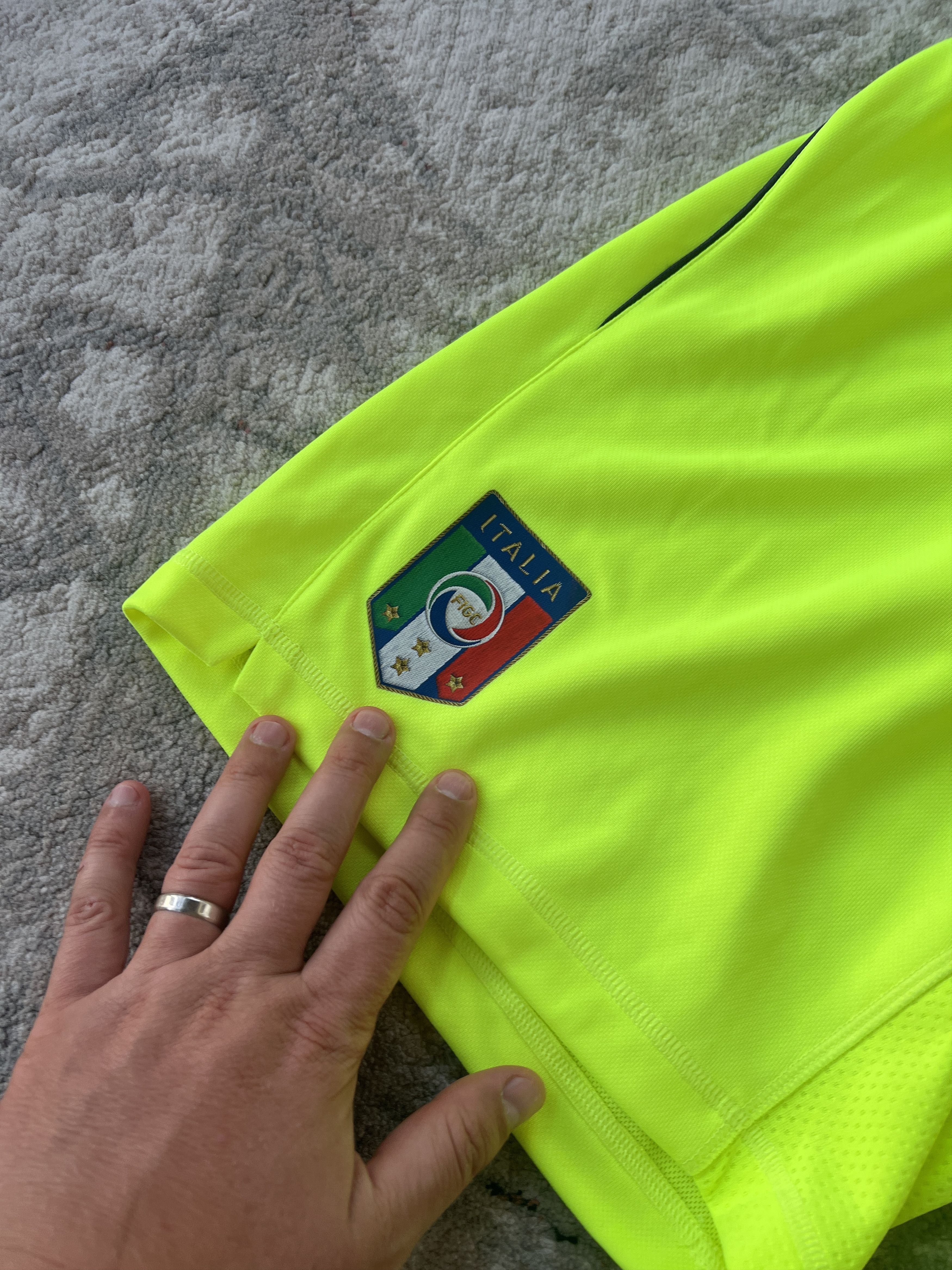 Puma Puma Italia 12 Football Jersey Size US 34 / EU 50 - 2 Thumbnail