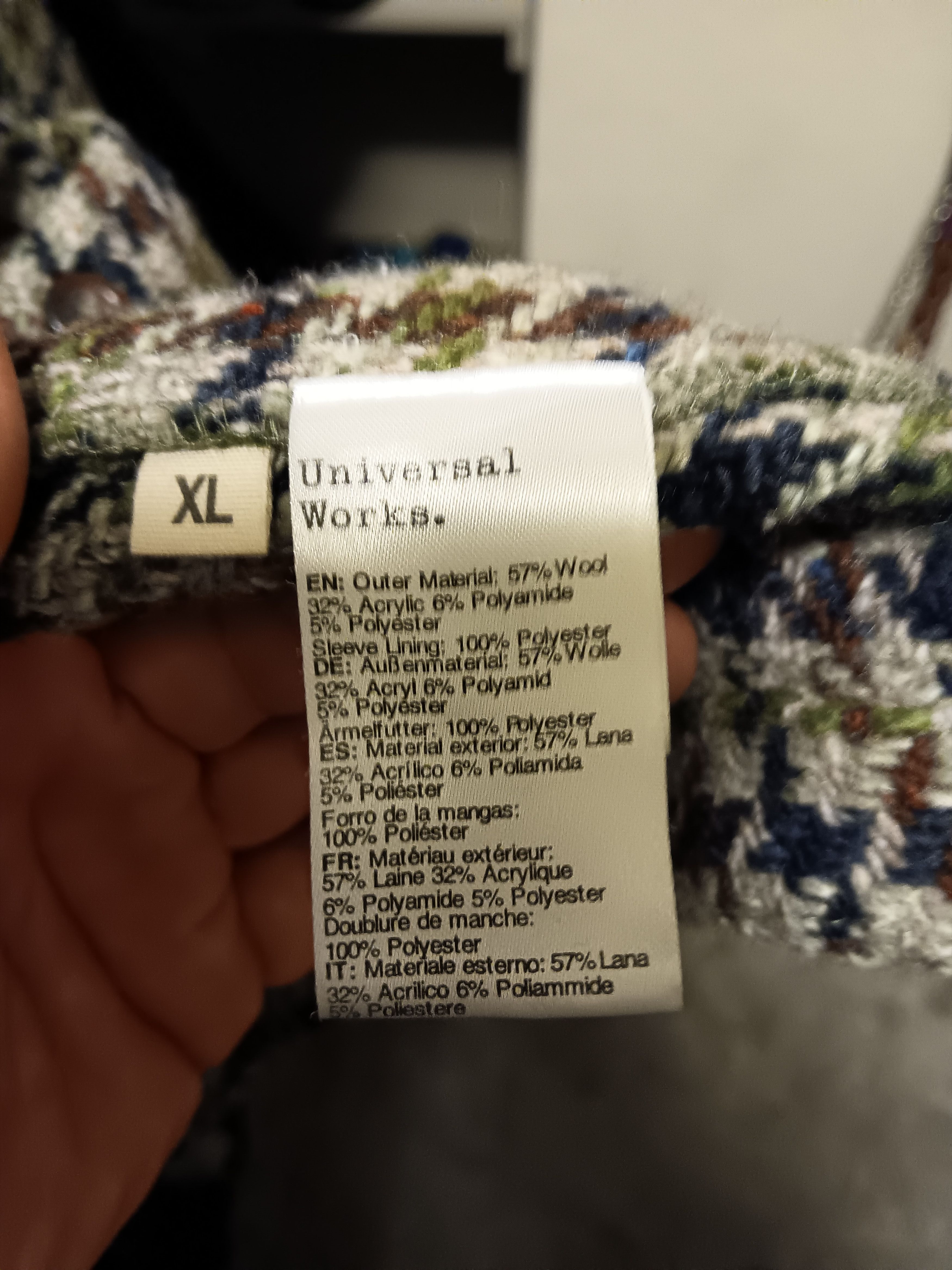 Universal Works Tweed bakers jacket Size US XL / EU 56 / 4 - 3 Thumbnail
