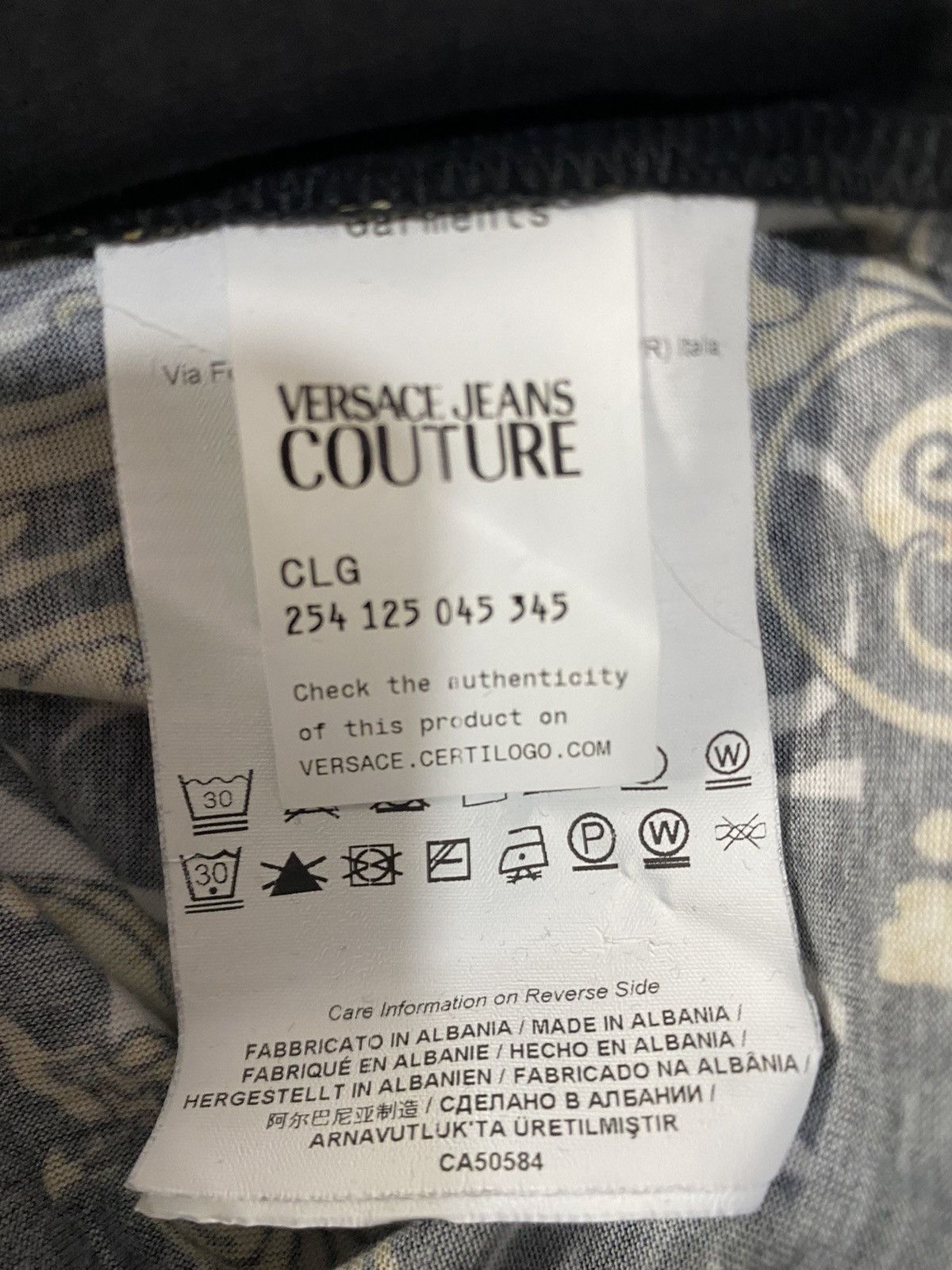Versace Jeans Couture Versace Jeans Culture T-shirt, M, black, new without tags. Size US M / EU 48-50 / 2 - 8 Thumbnail