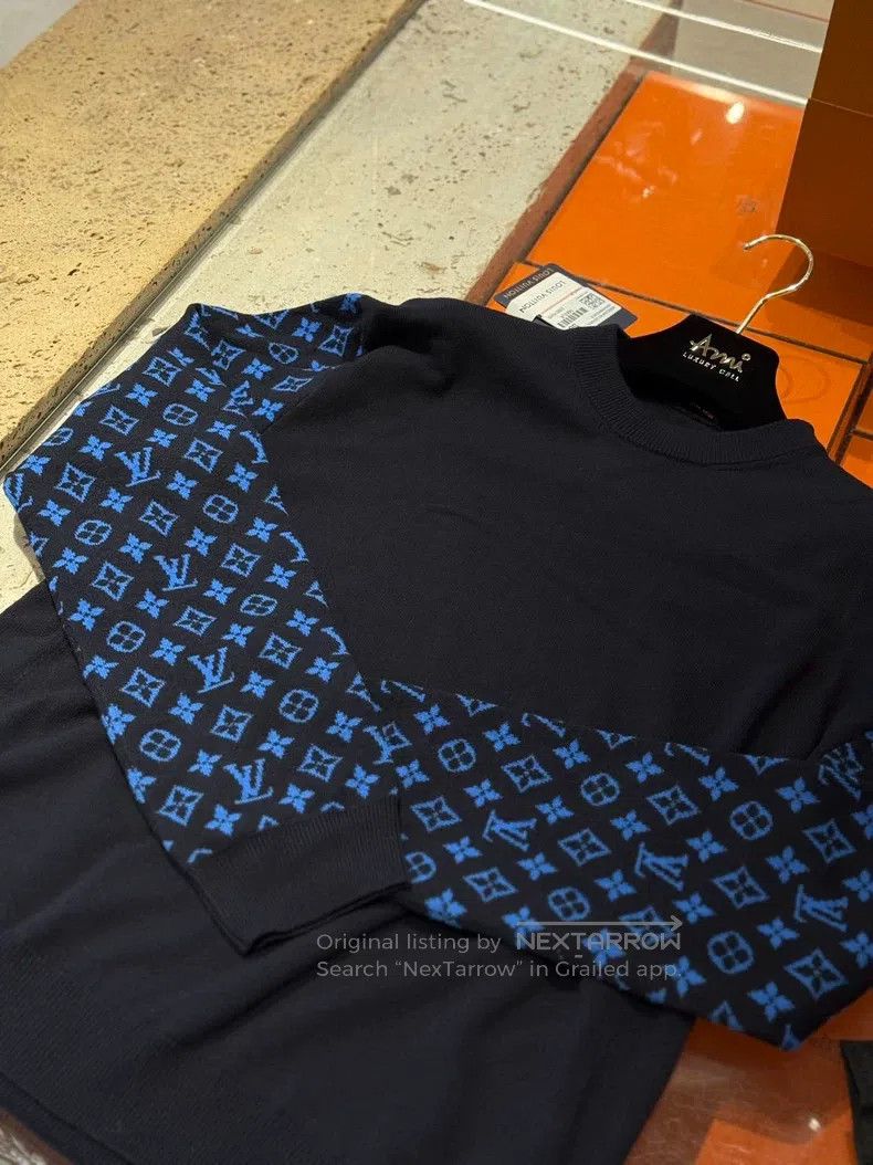 Louis Vuitton Louis Vuitton Long Sleeve Sweater with Full Print on Cuff Size US S / EU 44-46 / 1 - 5 Thumbnail
