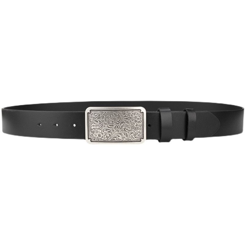 VIBE New Trend Vintage Belt Riveted Belts Menswear Accessories Size ONE SIZE - 5 Thumbnail