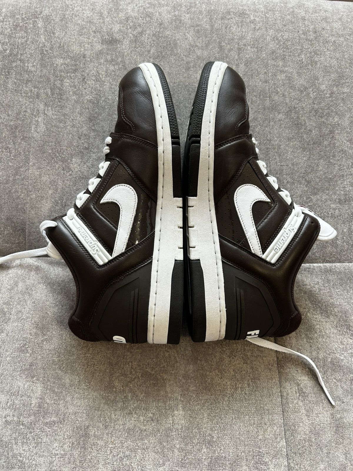 Nike × Supreme 🔥 Nike x Supreme Air Force 2 Brown 🔥 Size US 11 / EU 44 - 3 Thumbnail