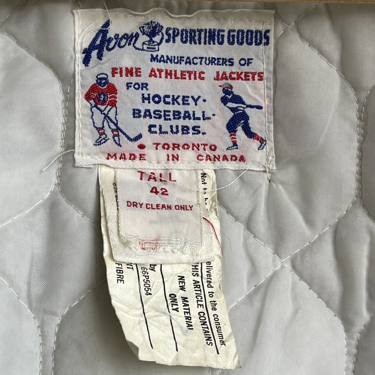 Other VINTAGE 1976 CANADA SHADY NOOK BULLETS 75-76 CHAMPS JACKET Size US L / EU 52-54 / 3 - 16 Thumbnail