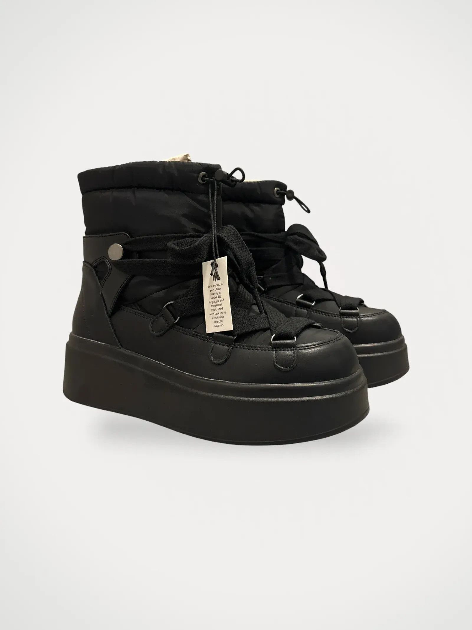 Odd Molly Even & Odd ”Snörstövletter” Winter Boots Size US 9 / IT 39 - 1 Thumbnail