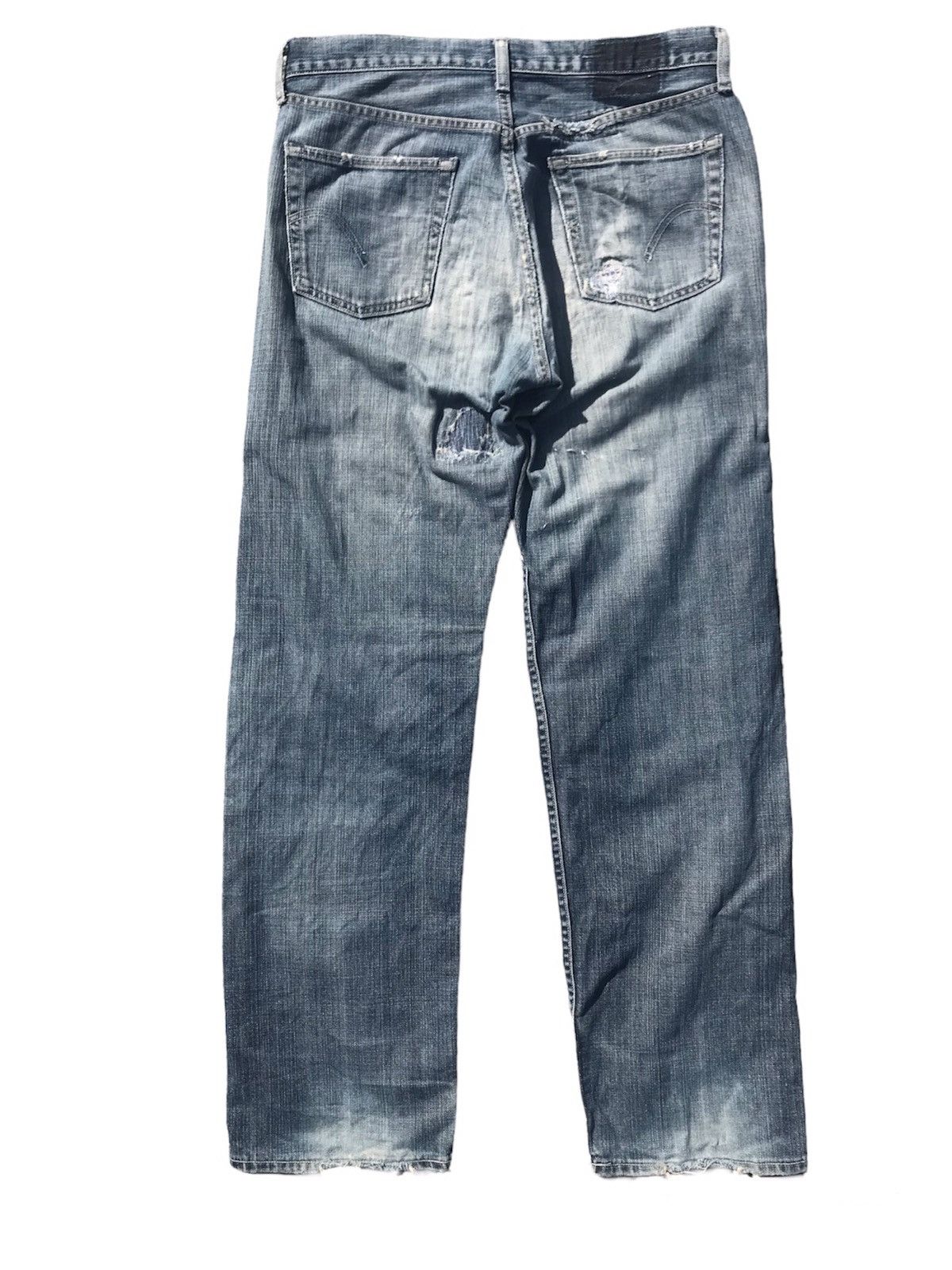 Levi's Thrashed Levi’s 503 Reworked Jeans Size US 32 / EU 48 - 2 Thumbnail