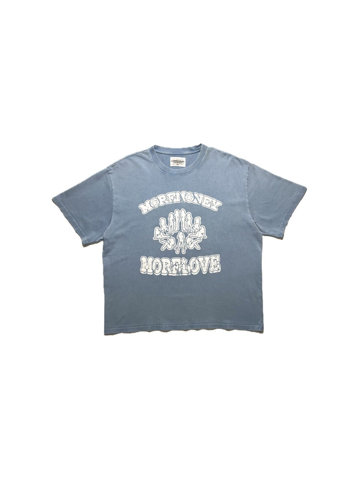 Japanese Brand More Money More Love boxy fit T-shirt Y2K Size US XL / EU 56 / 4 - 4 Thumbnail