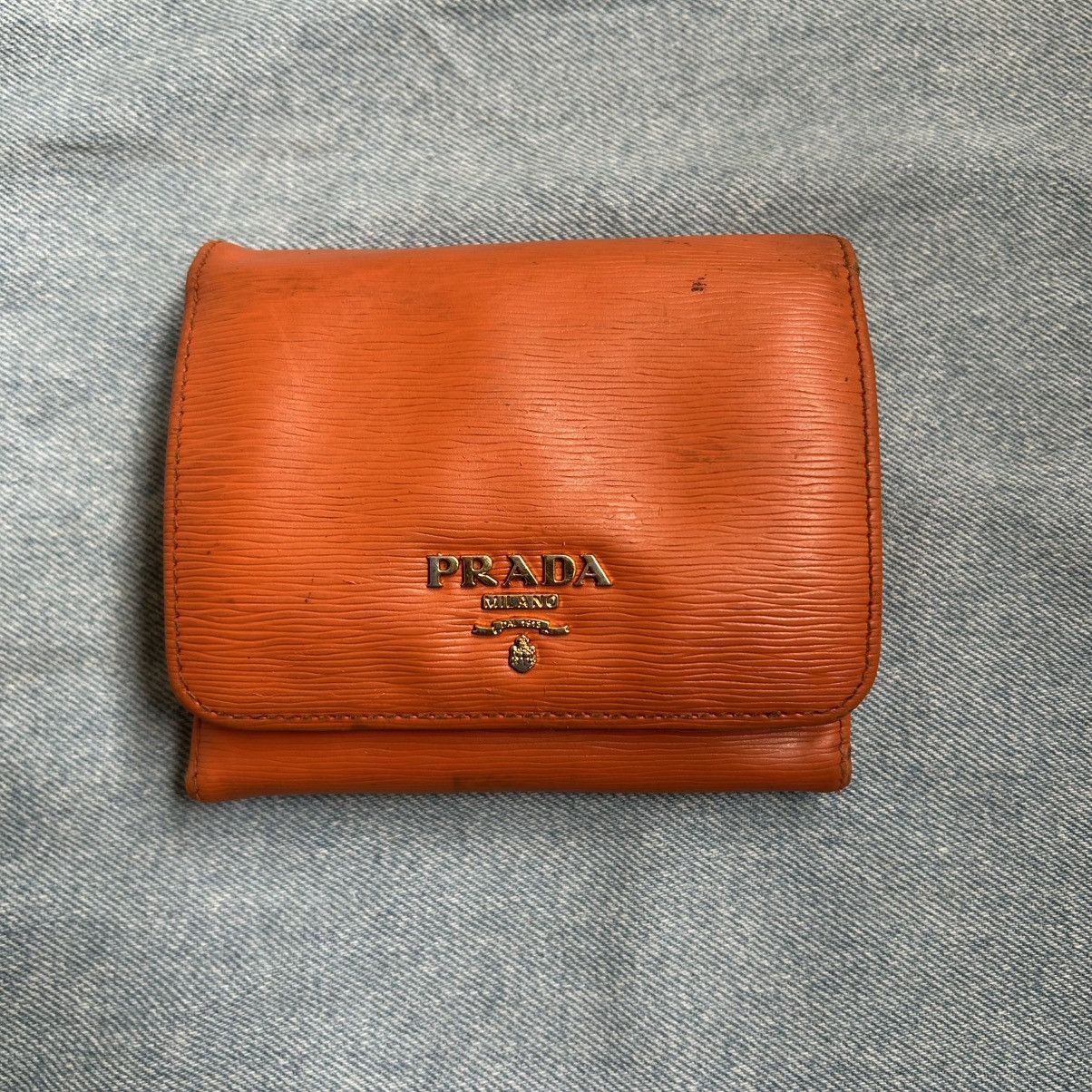Prada Prada Leather Wallet Size ONE SIZE - 1 Thumbnail