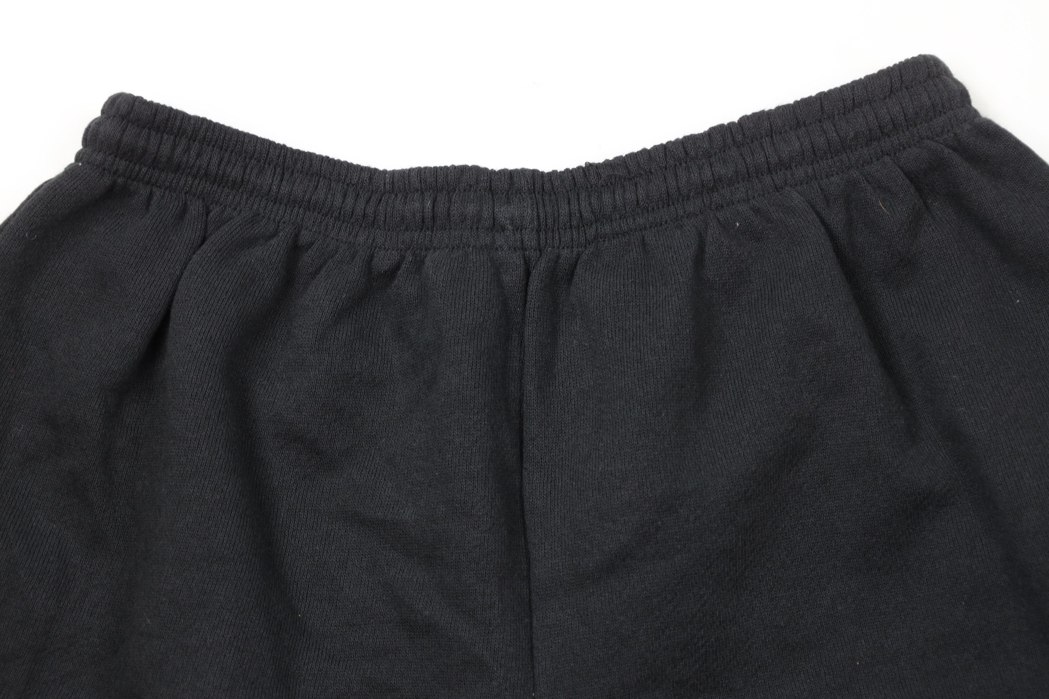 Vintage Vintage 90s Streetwear Knee Sweatpants Shorts Black USA Size US 34 / EU 50 - 9 Thumbnail