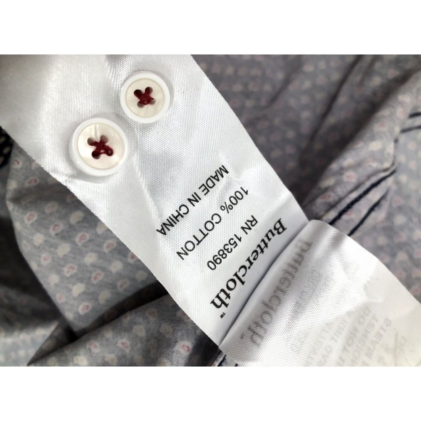Buttero BUTTERCLOTH - PAISLEY TEARDROPS ALL OVER Mens XL Shirt Size US XL / EU 56 / 4 - 7 Thumbnail