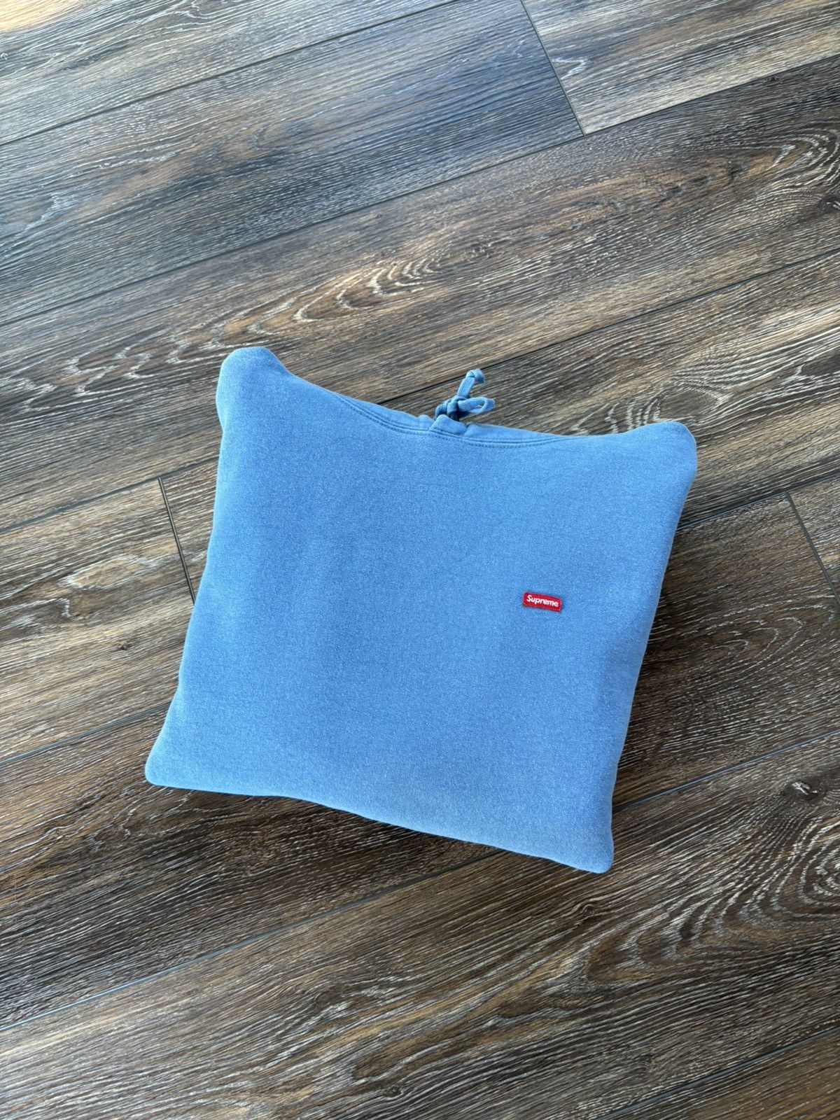 Supreme Supreme Small Box Hoodie Blue Size US L / EU 52-54 / 3 - 5 Thumbnail
