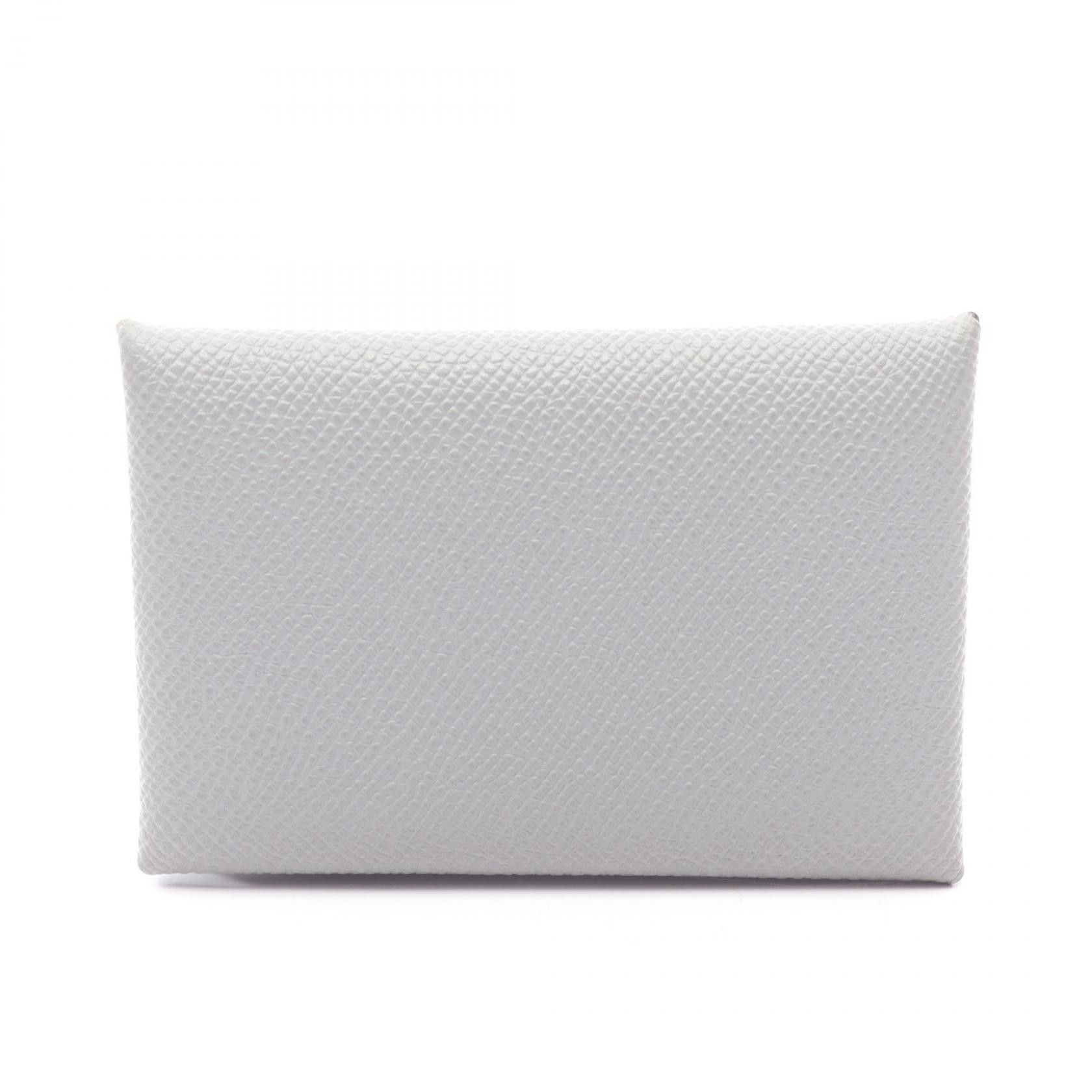 Hermes Hermes Hermes Calvi Leather Coin Case Leather Coin Case Stamp W (2024) DUTY FREE for USA Size ONE SIZE - 1 Thumbnail