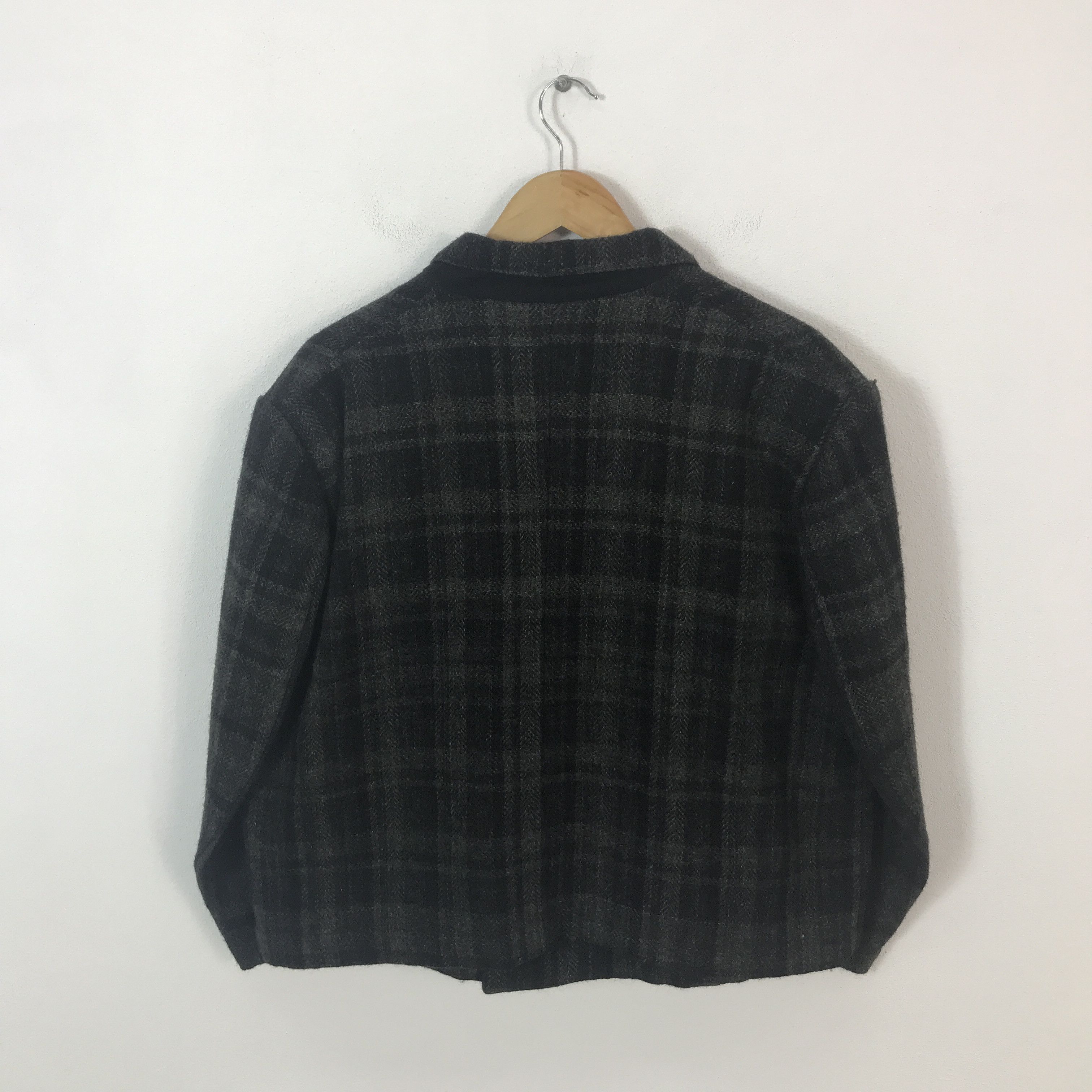 Yohji Yamamoto Y's By Yohji Yamamoto Wool Button Jacket Size US M / EU 48-50 / 2 - 3 Thumbnail