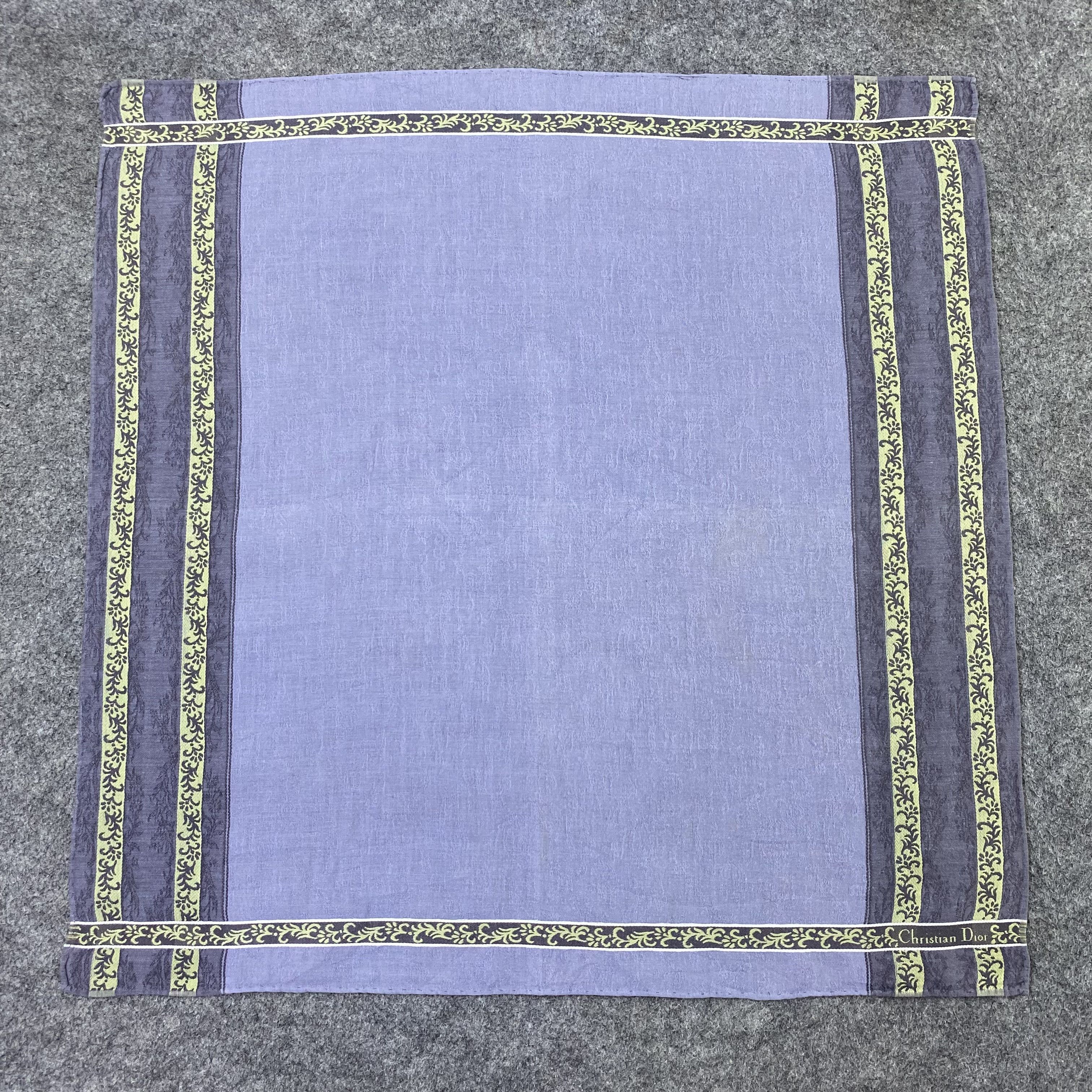 Vintage Christian Dior Handkerchief / Bandana / Neckerchief Size ONE SIZE - 3 Thumbnail