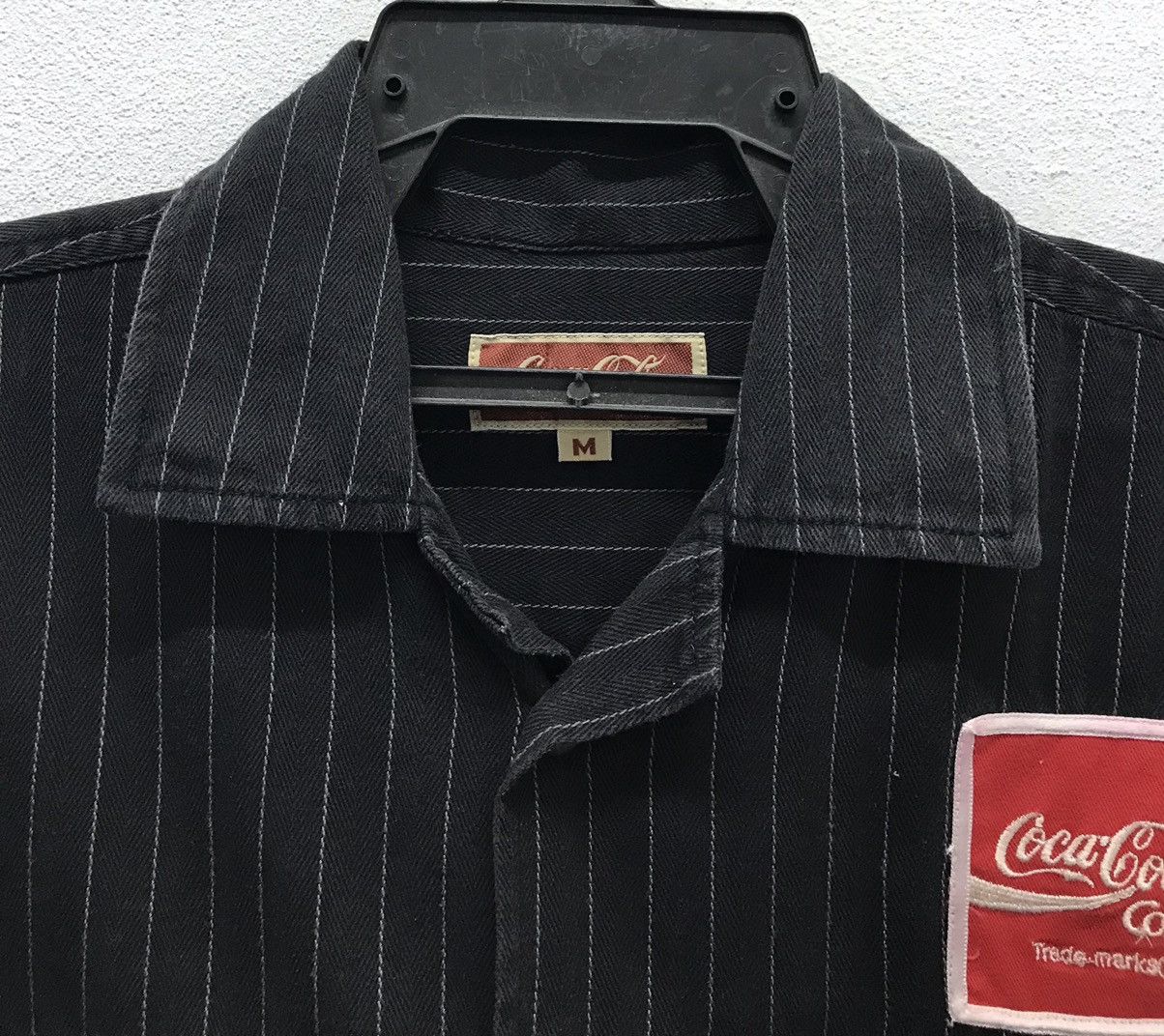Coca Cola × Vintage Vintage Coca Cola Coke Trade-marks Long Sleeve Shirt ButtonUp Size US M / EU 48-50 / 2 - 5 Thumbnail