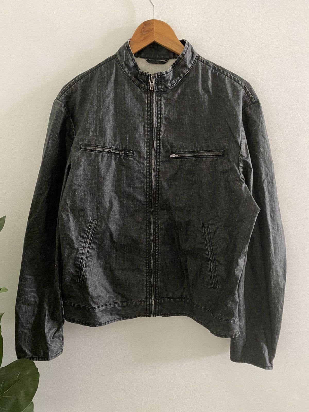 Calvin Klein × Calvin Klein 205W39NYC × Seditionaries CK CALVIN KLEIN Black Jacket zipper Punk bikers design style Size US XL / EU 56 / 4 - 3 Thumbnail
