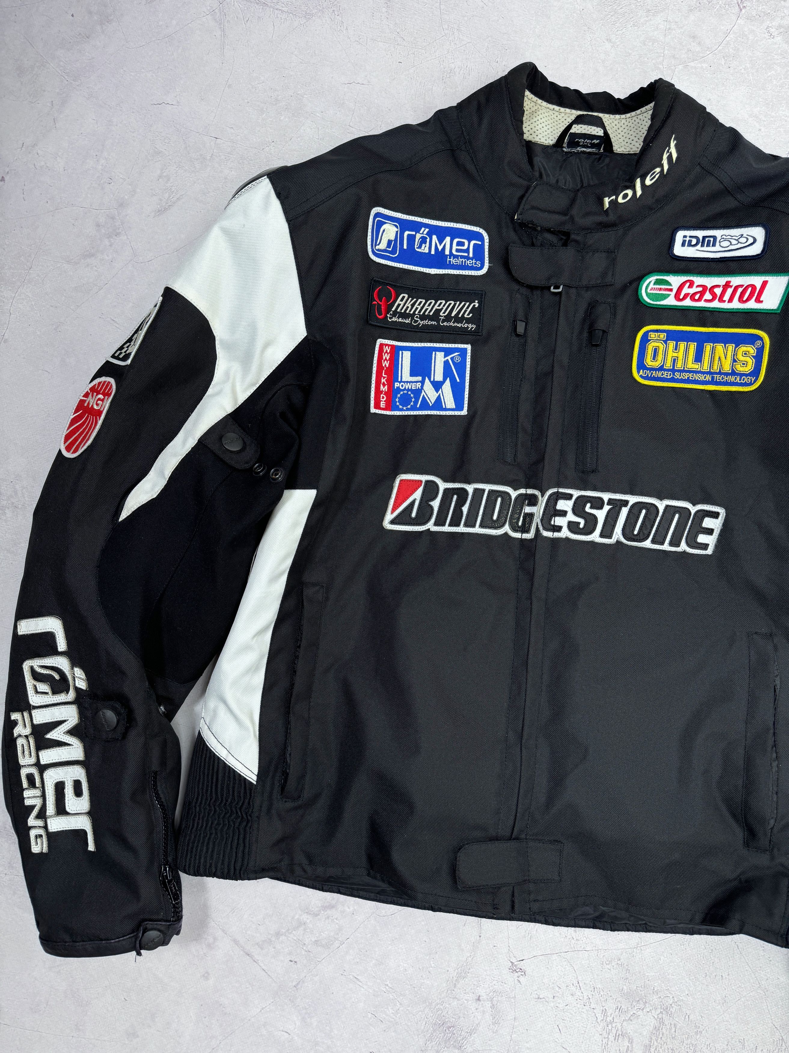 Other Roleff Moto Racing Jacket Bridgestone Castrol Romer Helmets Size US XXL / EU 58 / 5 - 4 Thumbnail
