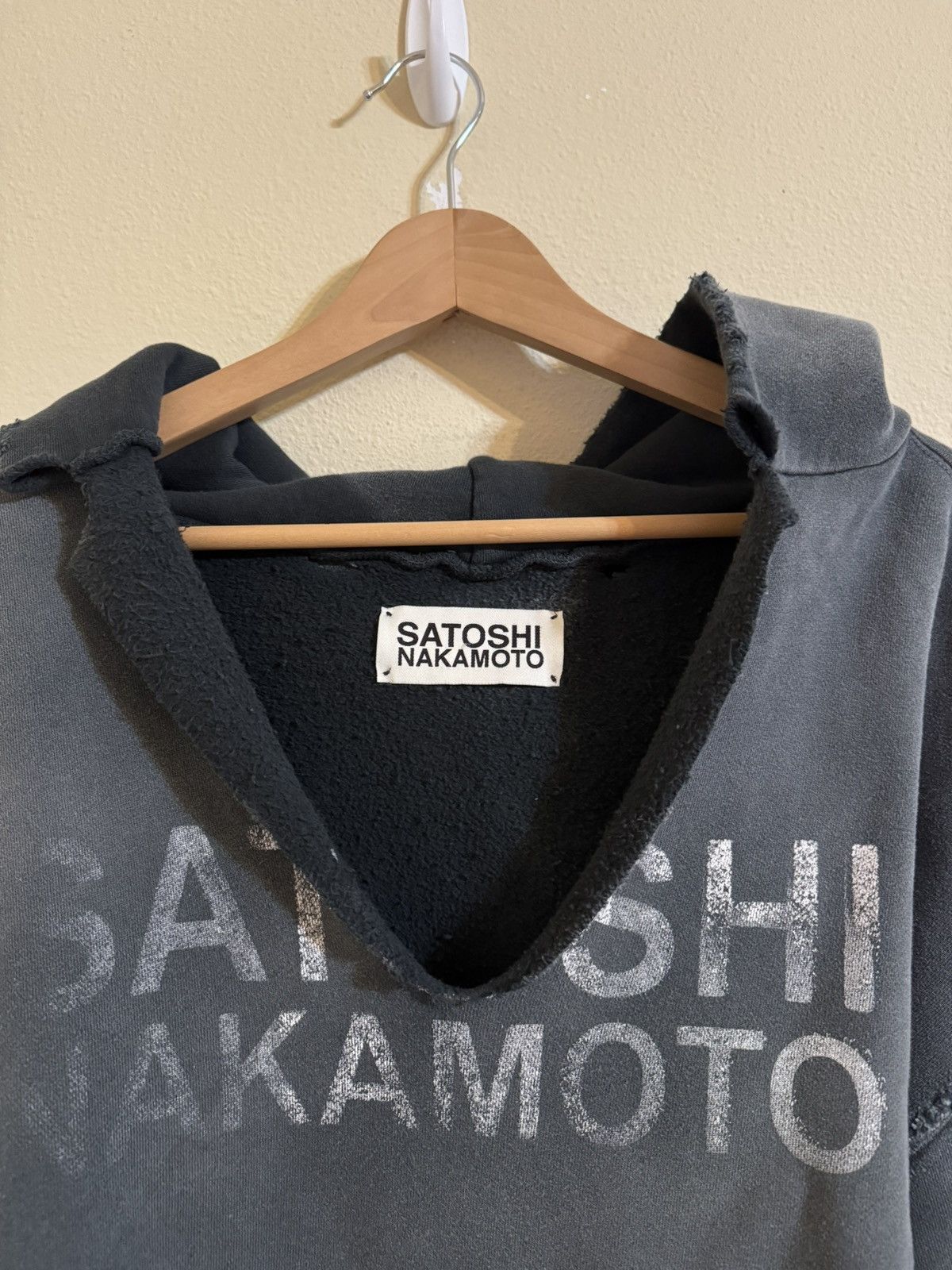 Satoshi Nakamoto Satoshi Nakamoto Distructo Hoodie Black XL Size US XL / EU 56 / 4 - 4 Thumbnail