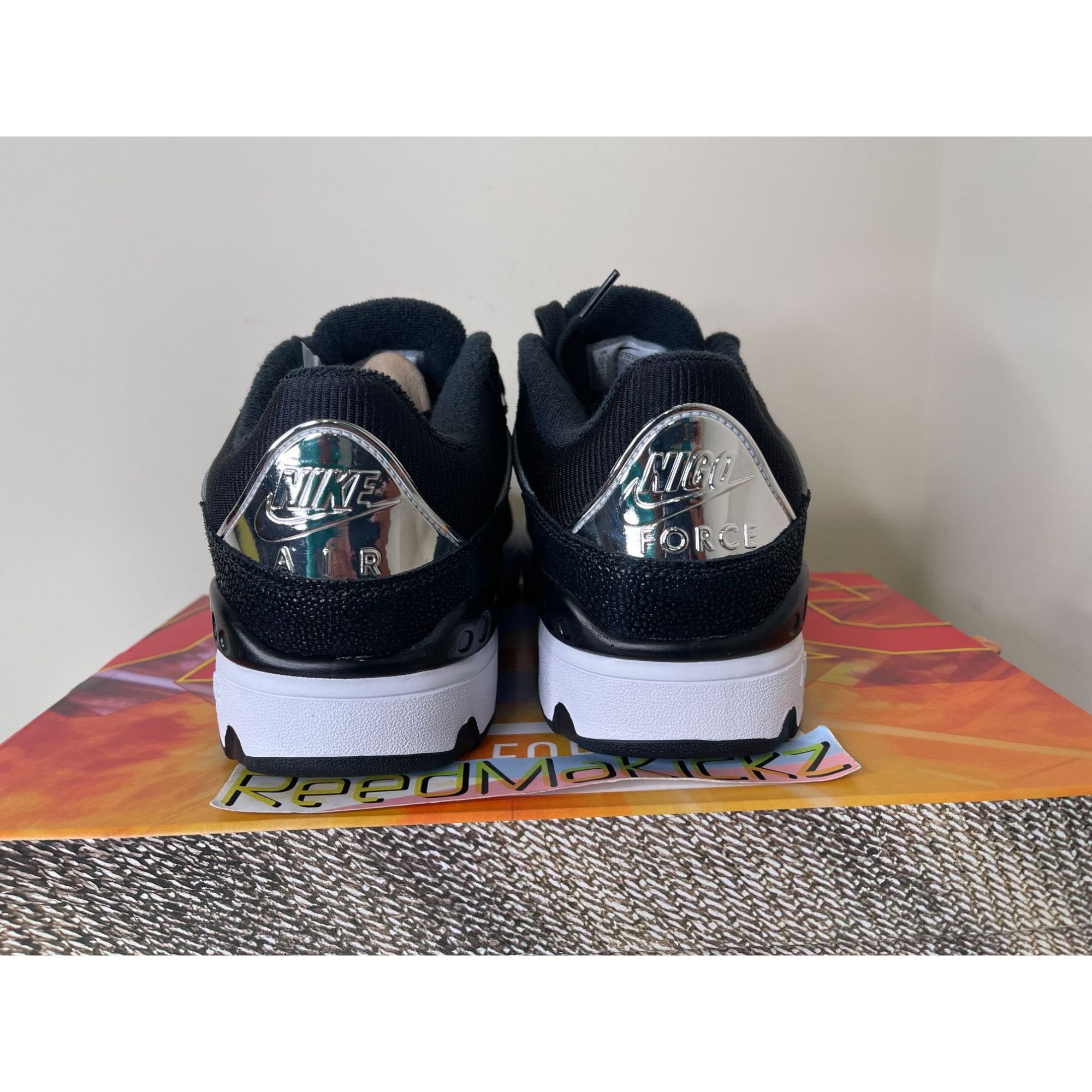 Nike Air Force 3 Low SP Nigo Black Grey Mens 10.5us