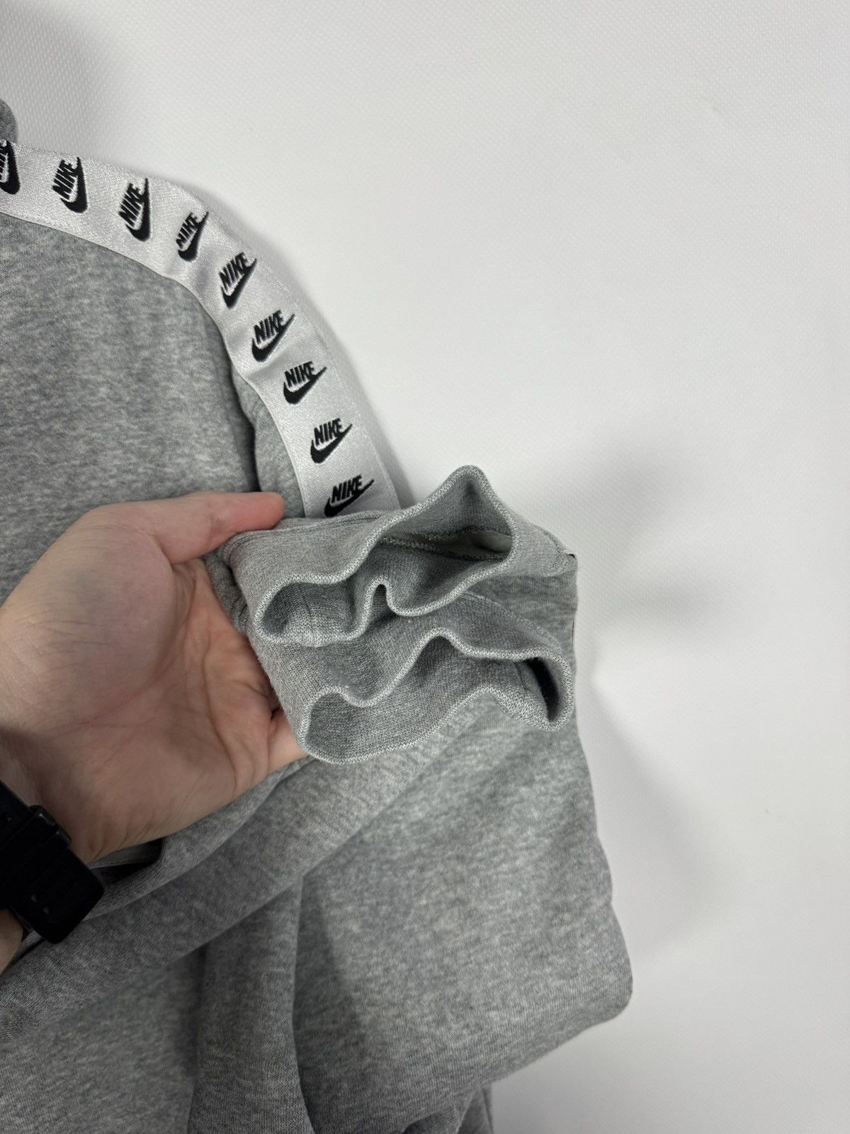 Nike Men’s Nike Tracksuit Set Hoodie Joggers Grey Logo Tape XL Size US XL / EU 56 / 4 - 8 Thumbnail