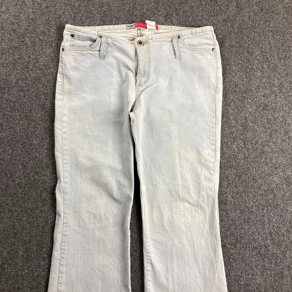 Anchor Blue × Vintage Vintage Anchor Jeans Women's Size 13 Flared Light Wash Y2K Size 30" / US 8 / IT 44 - 2 Thumbnail