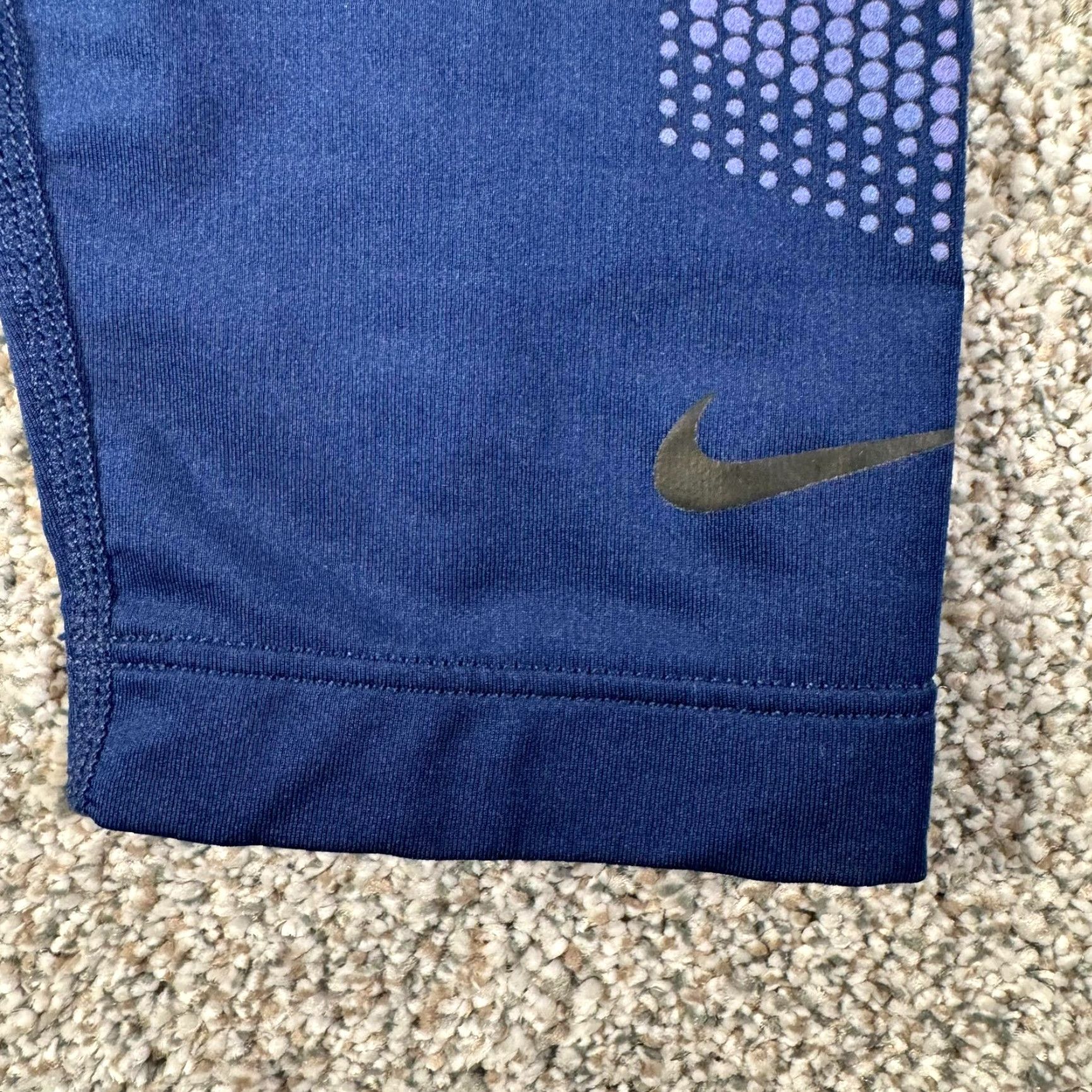 Nike VINTAGE Nike Pro Leggings Womens XS Gym Yoga Athletic Streetwear Workout Compression Size 26" / US 2 / IT 38 - 5 Thumbnail