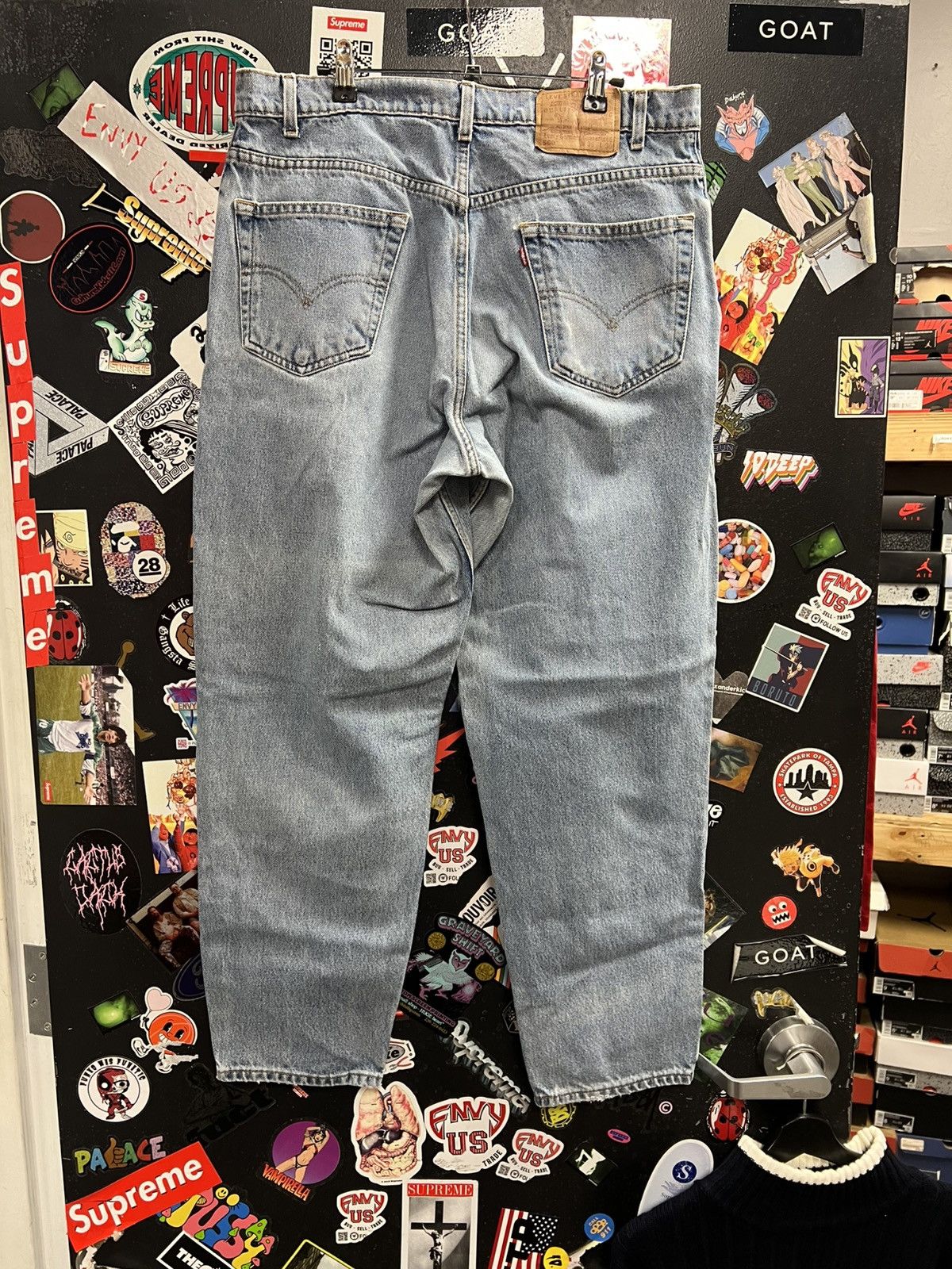 Levi's Vintage Levis 505 Paper Tag Jeans Size US 36 / EU 52 - 2 Thumbnail