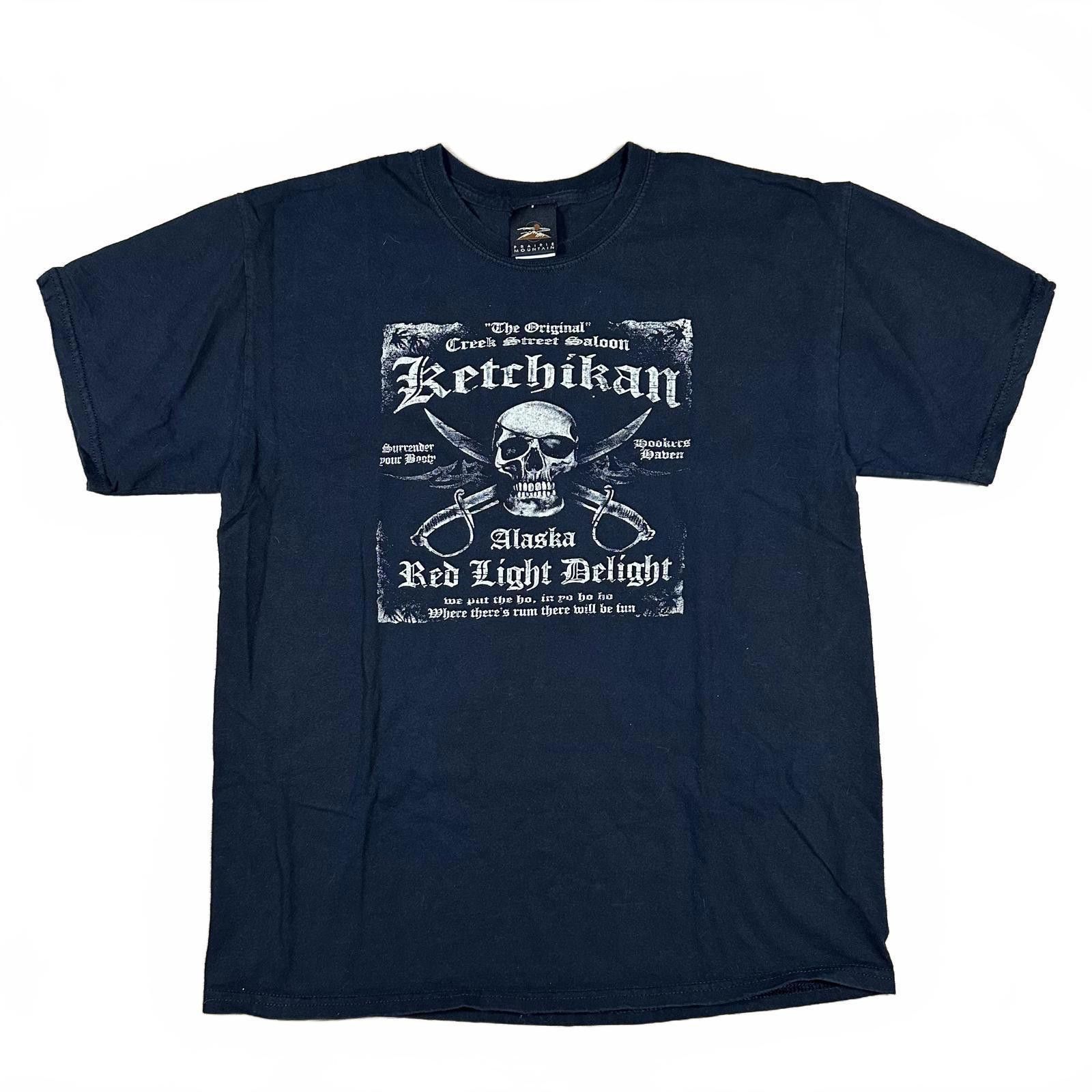 Other Prairie Mountain Menswear T-shirt L Black Ketchikan Skull & Size US L / EU 52-54 / 3 - 1 Thumbnail
