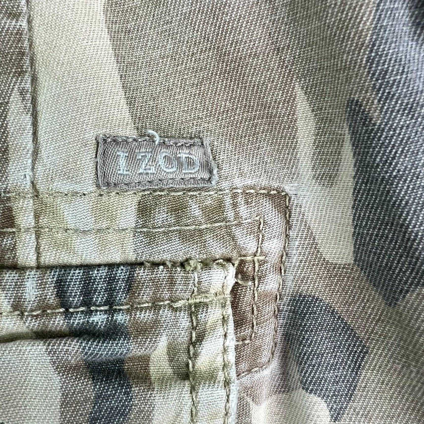 Izod IZOD Cargo Shorts Mens Size 36 Green Camouflage Cotton Belted Pockets 10" Inseam Bottoms USA Seller Size US 36 / EU 52 - 6 Thumbnail